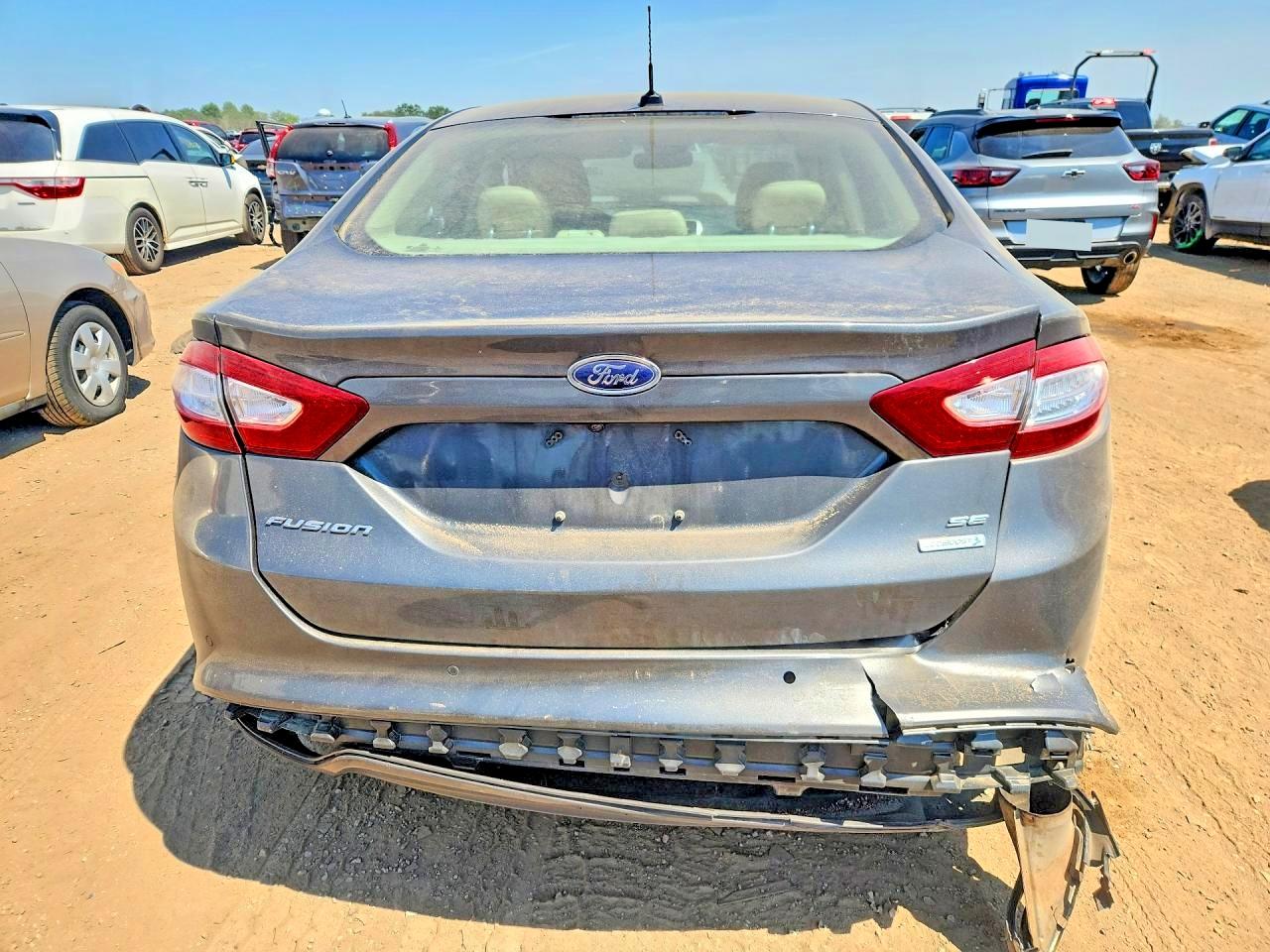 2015 Ford Fusion Se Silver vin: 3FA6P0H91FR201042