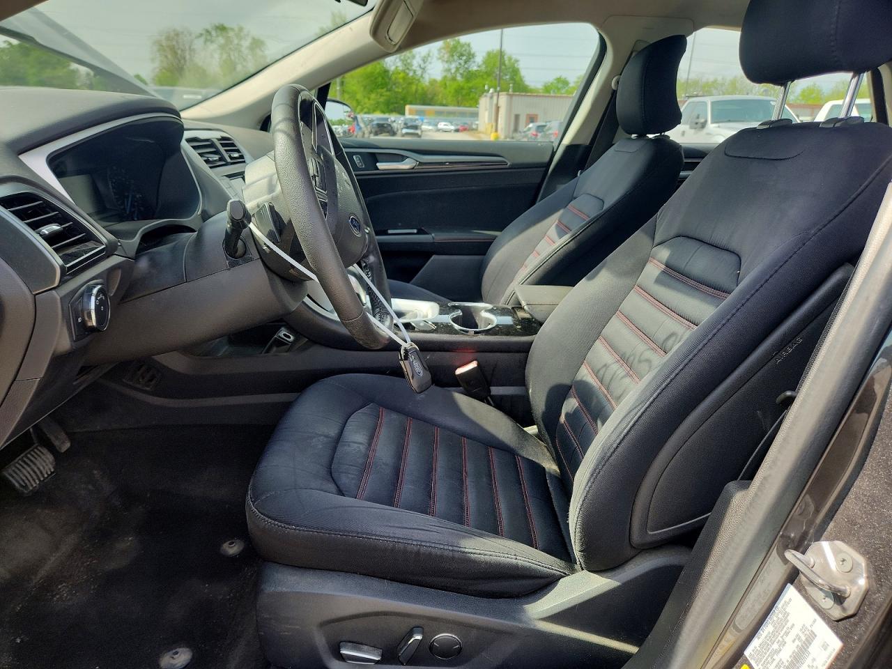 2015 Ford Fusion Se Gray vin: 3FA6P0H91FR221131