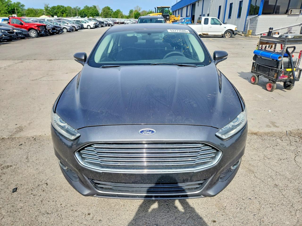 2015 Ford Fusion Se Gray vin: 3FA6P0H91FR221131