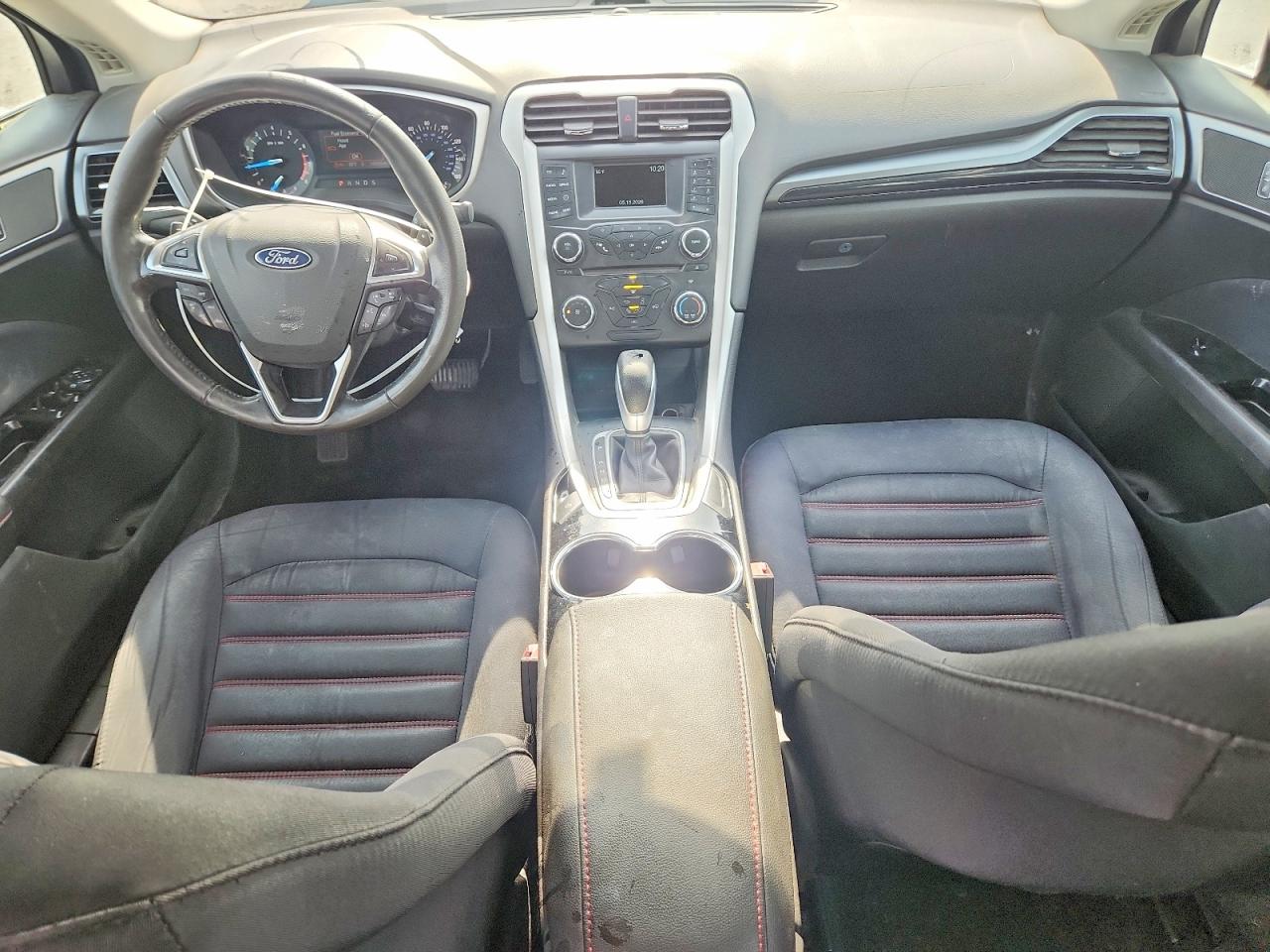 2015 Ford Fusion Se Gray vin: 3FA6P0H91FR221131