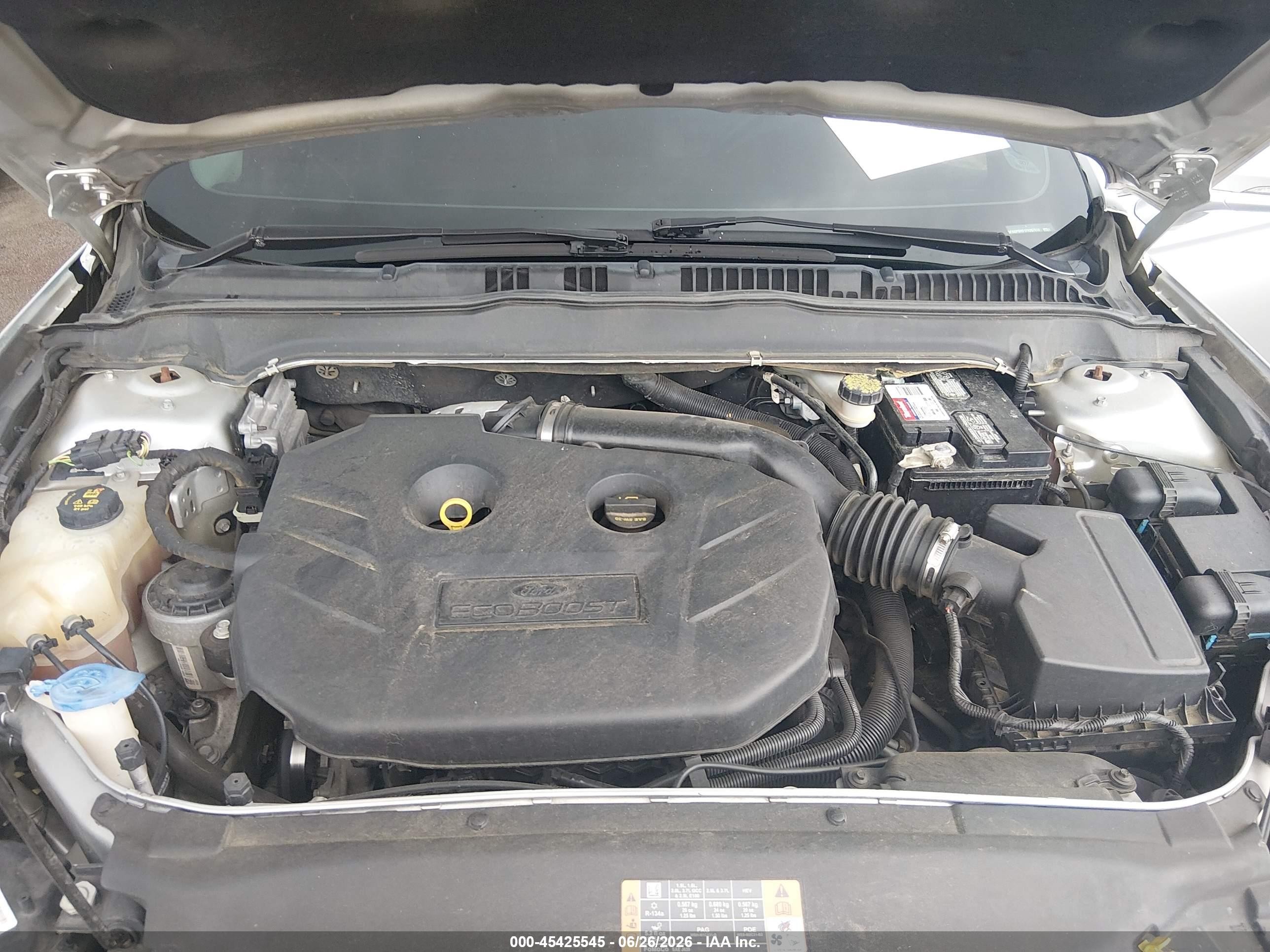 2015 Ford Fusion Se Silver vin: 3FA6P0H91FR267512