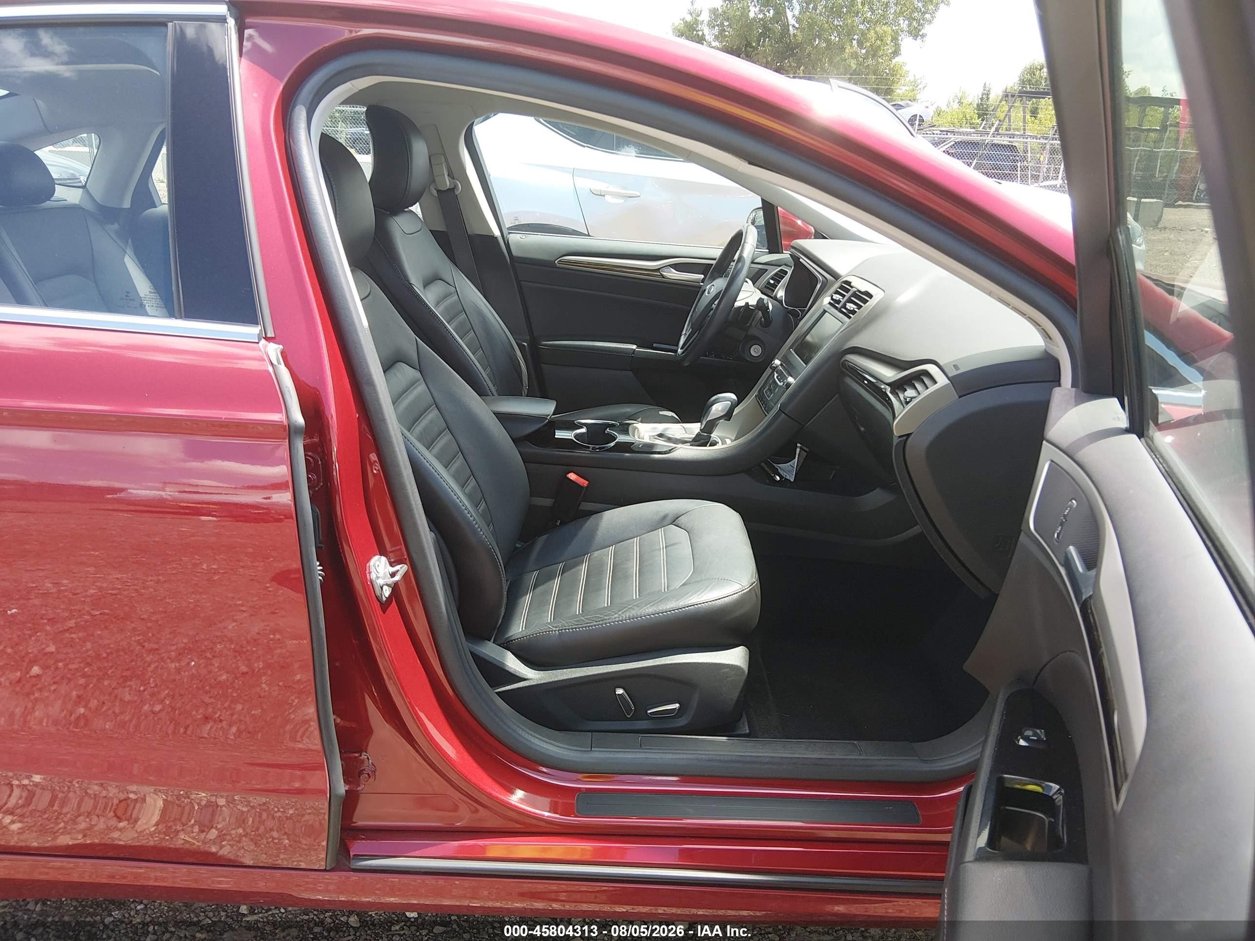 2015 Ford Fusion Se Maroon vin: 3FA6P0H91FR302954