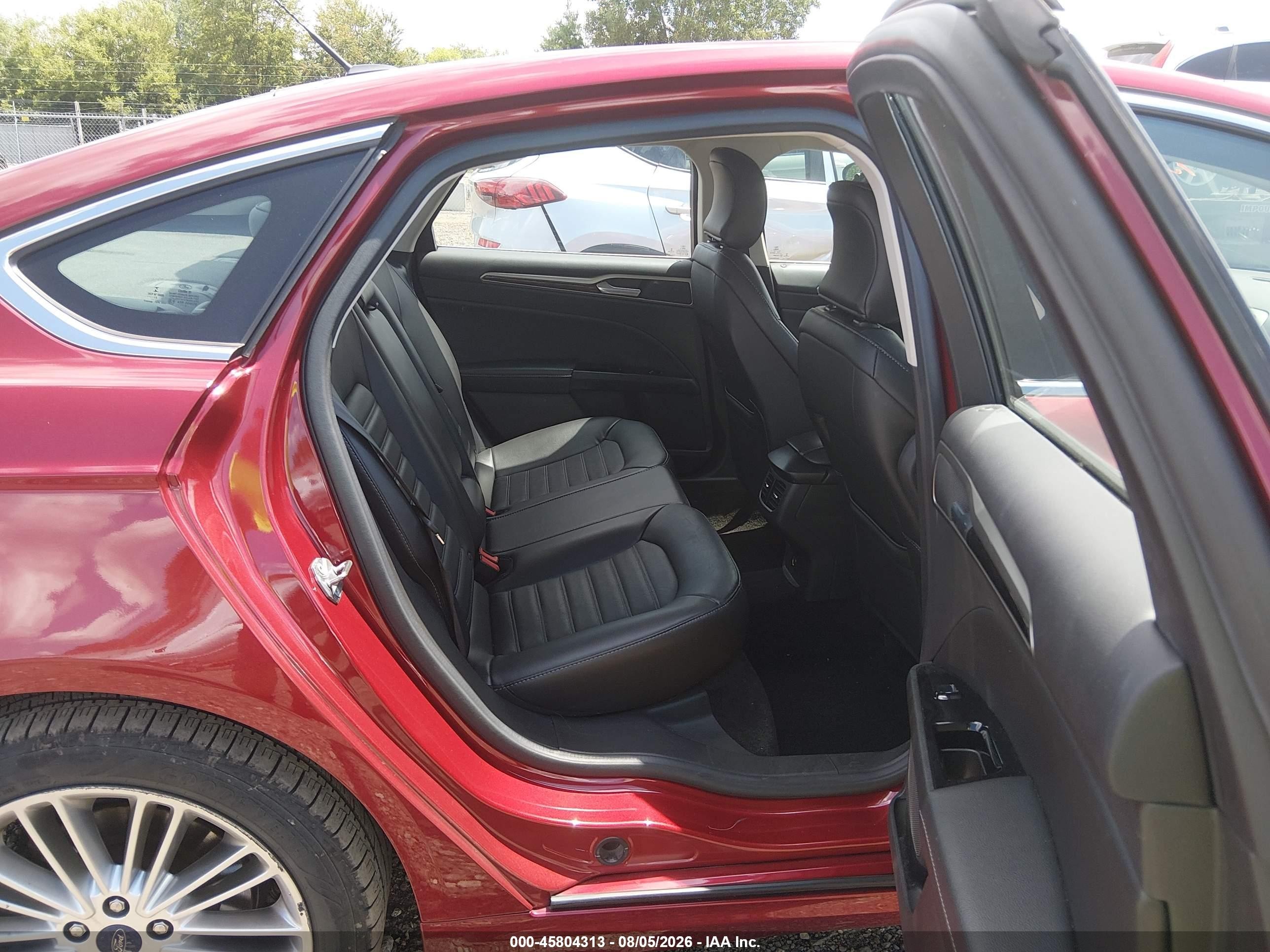 2015 Ford Fusion Se Maroon vin: 3FA6P0H91FR302954