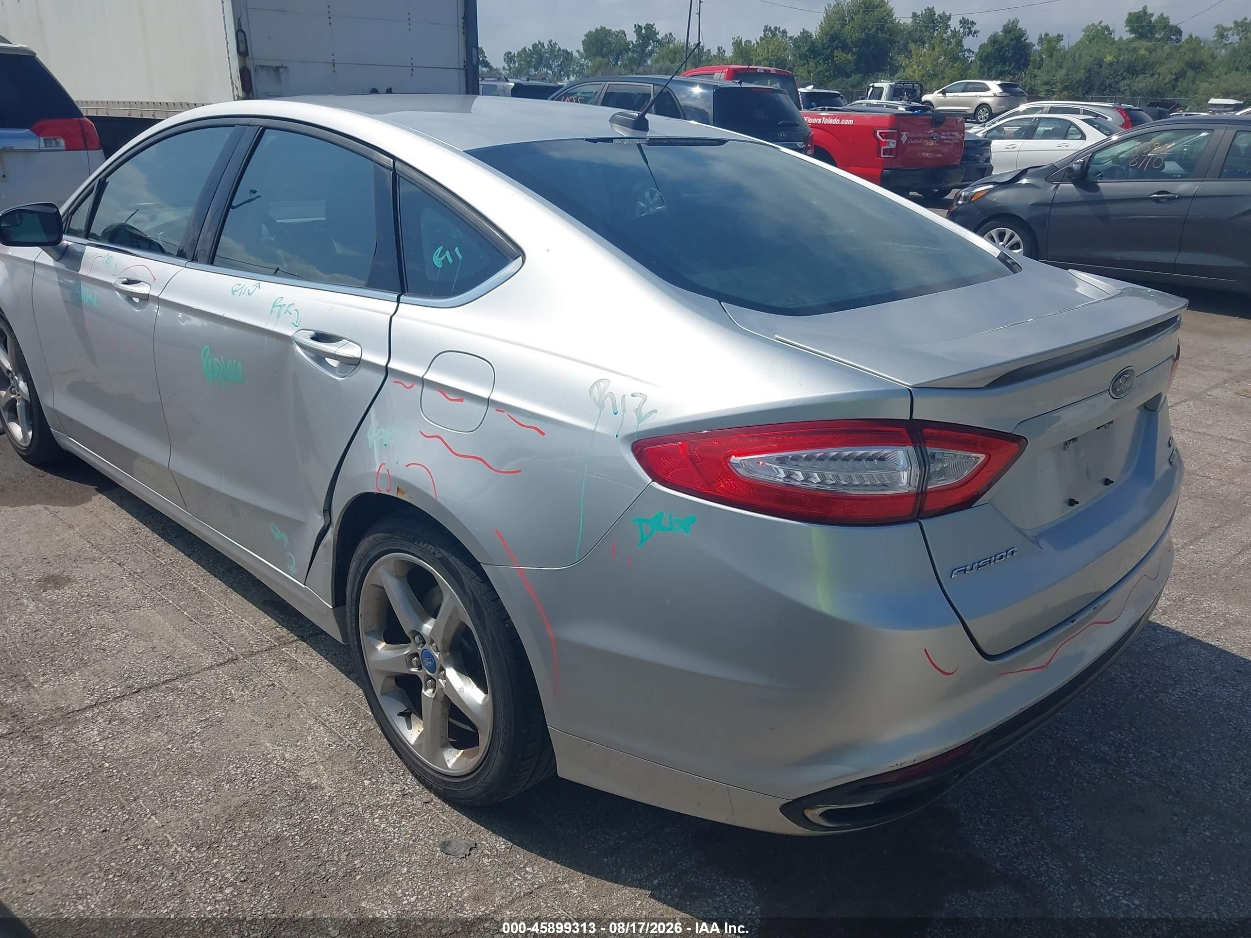 2013 Ford Fusion Se Серебряный vin: 3FA6P0H92DR118717