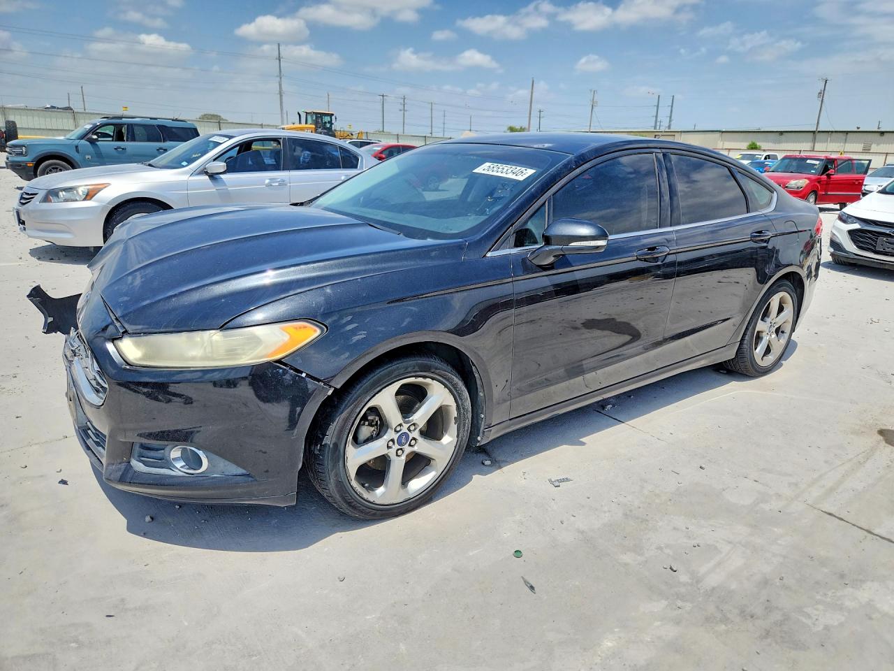 2013 Ford Fusion Se Charcoal vin: 3FA6P0H92DR157193
