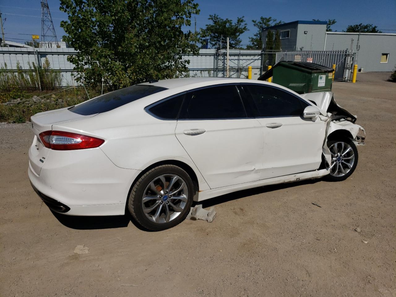 2013 Ford Fusion Se White vin: 3FA6P0H92DR239361