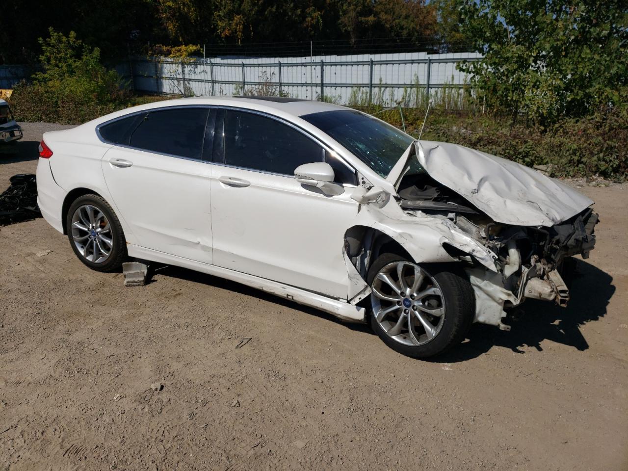 2013 Ford Fusion Se White vin: 3FA6P0H92DR239361