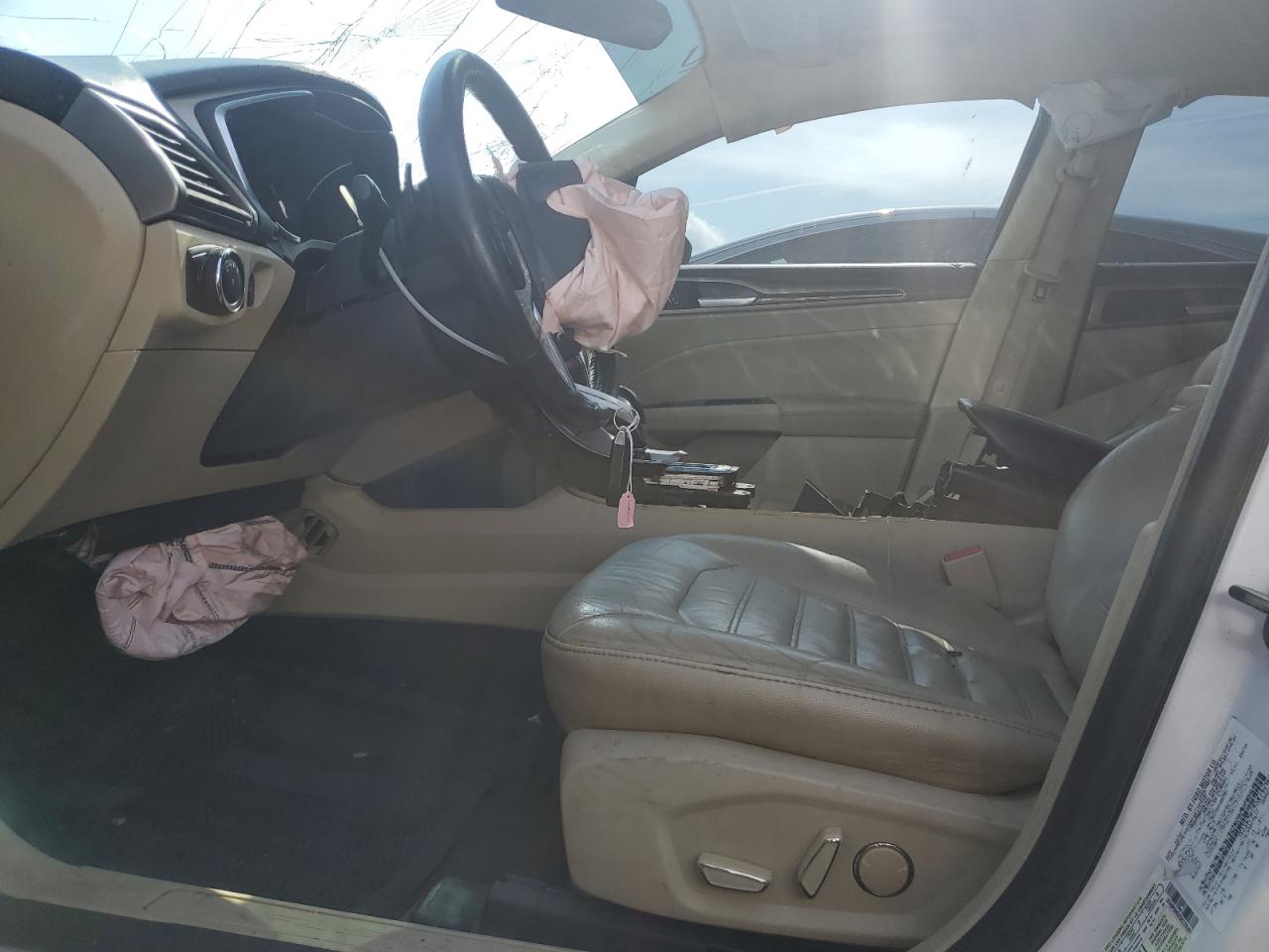 2013 Ford Fusion Se White vin: 3FA6P0H92DR239361