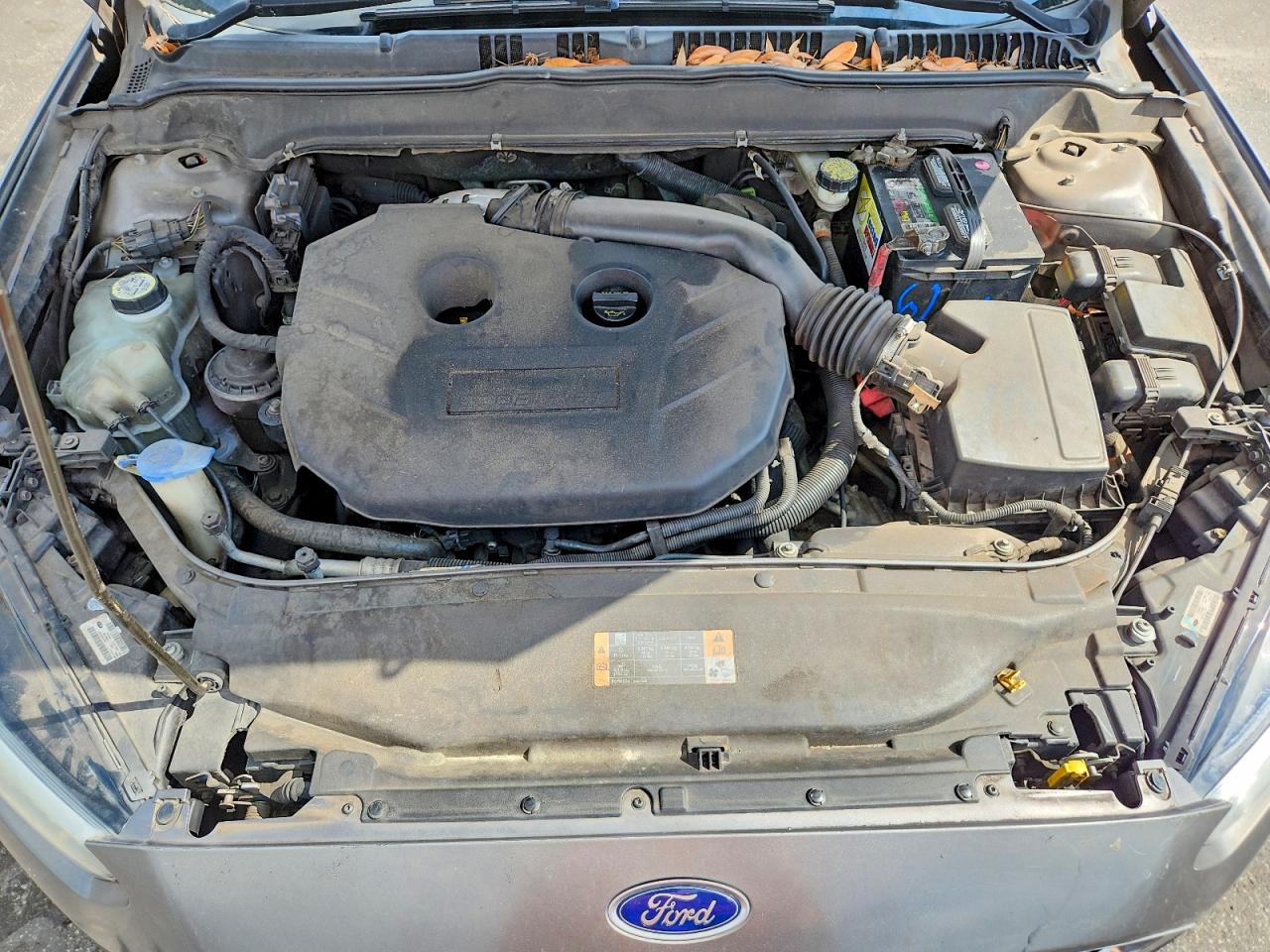2013 Ford Fusion Se Gray vin: 3FA6P0H92DR262607