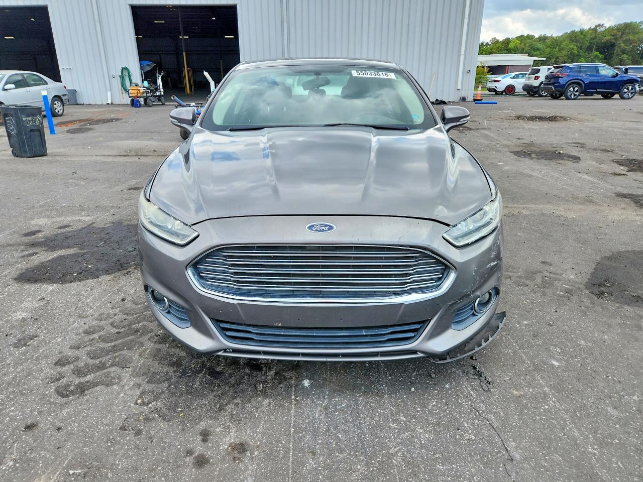 2013 Ford Fusion Se Gray vin: 3FA6P0H92DR262607