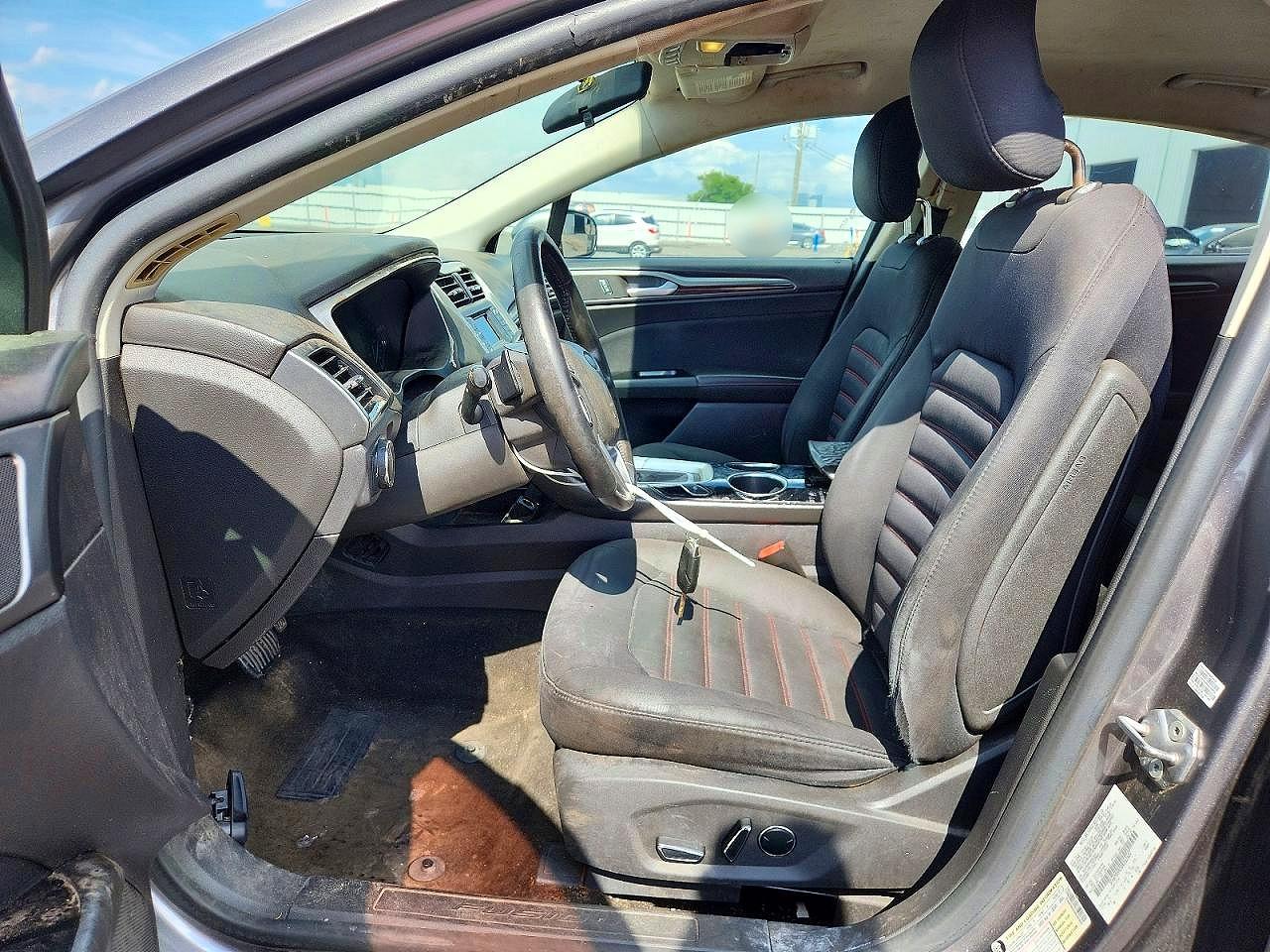 2013 Ford Fusion Se Gray vin: 3FA6P0H92DR262607