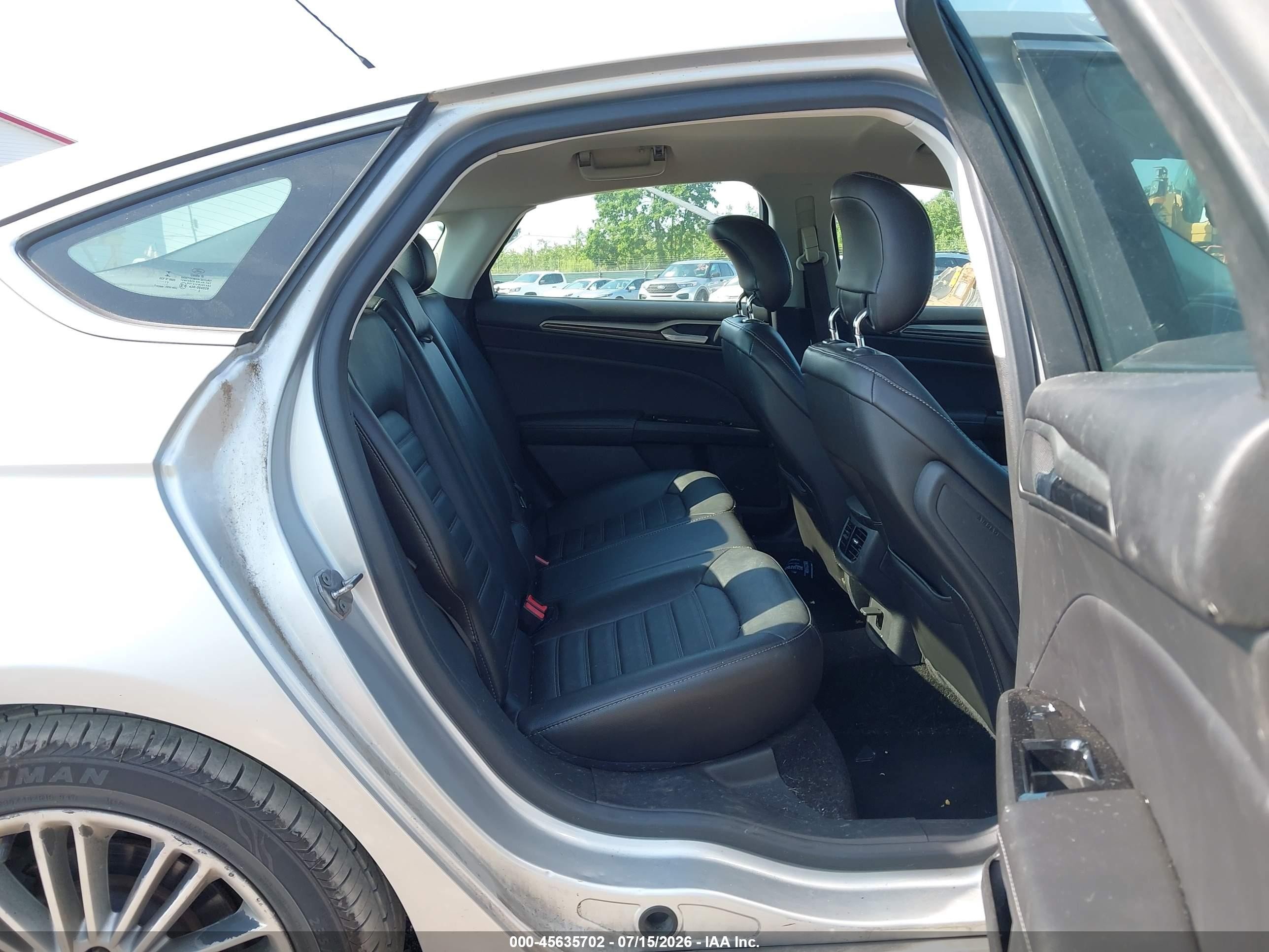 2013 Ford Fusion Se Silver vin: 3FA6P0H92DR269587