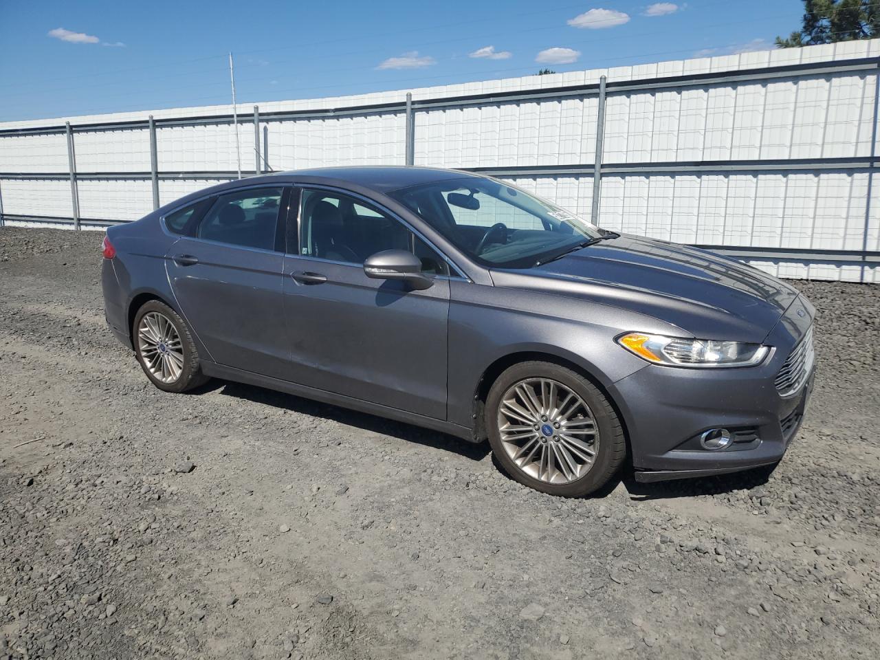 2013 Ford Fusion Se Gray vin: 3FA6P0H92DR275955 Damage: Front Bumper Molding, Broken, Replacement Required