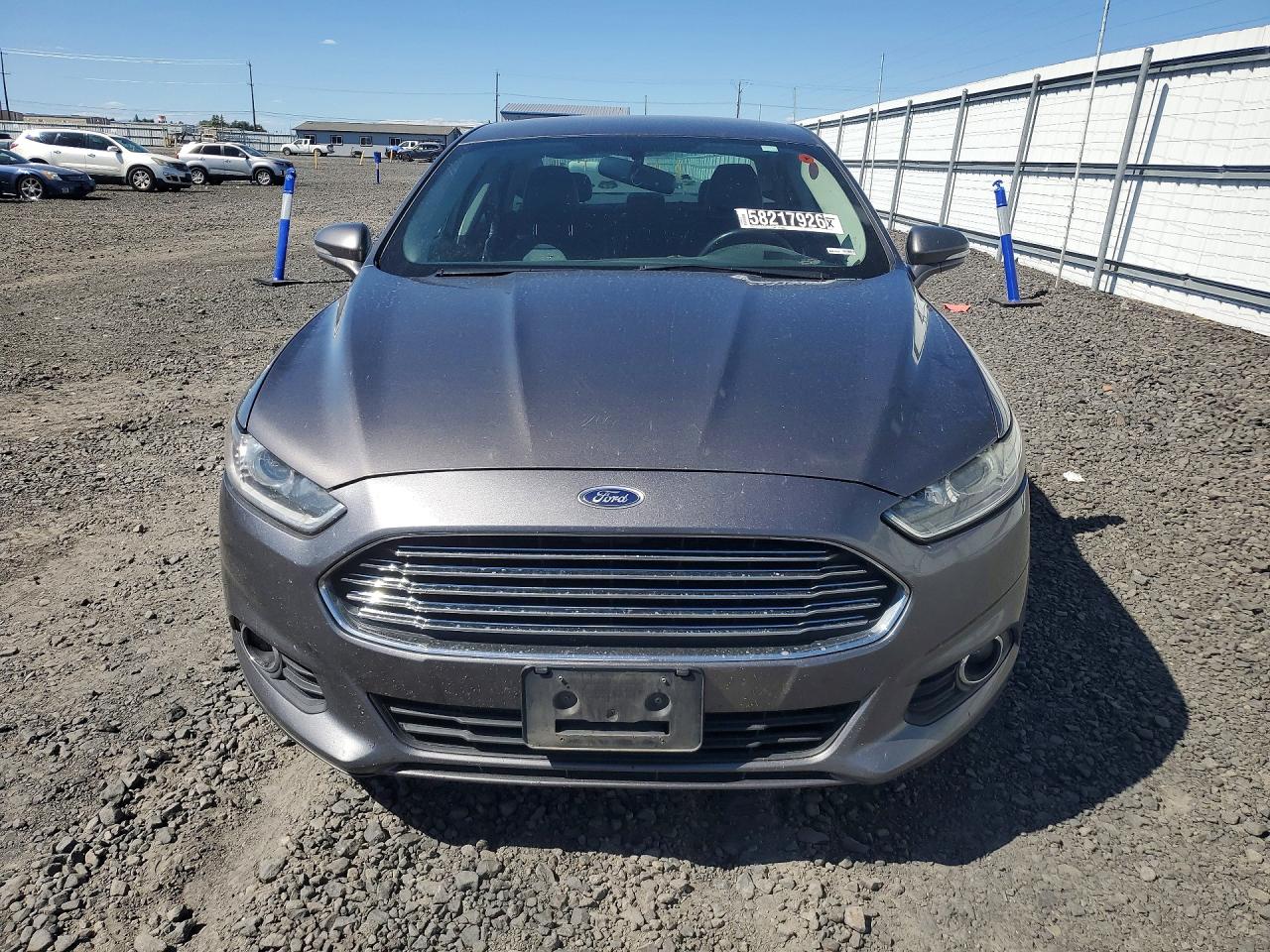 2013 Ford Fusion Se Gray vin: 3FA6P0H92DR275955