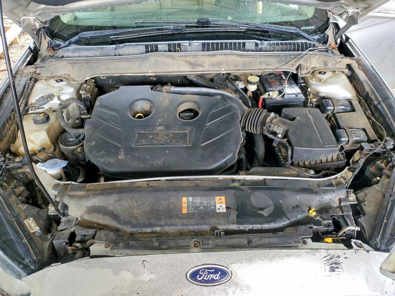 2013 Ford Fusion Se Silver vin: 3FA6P0H92DR283165