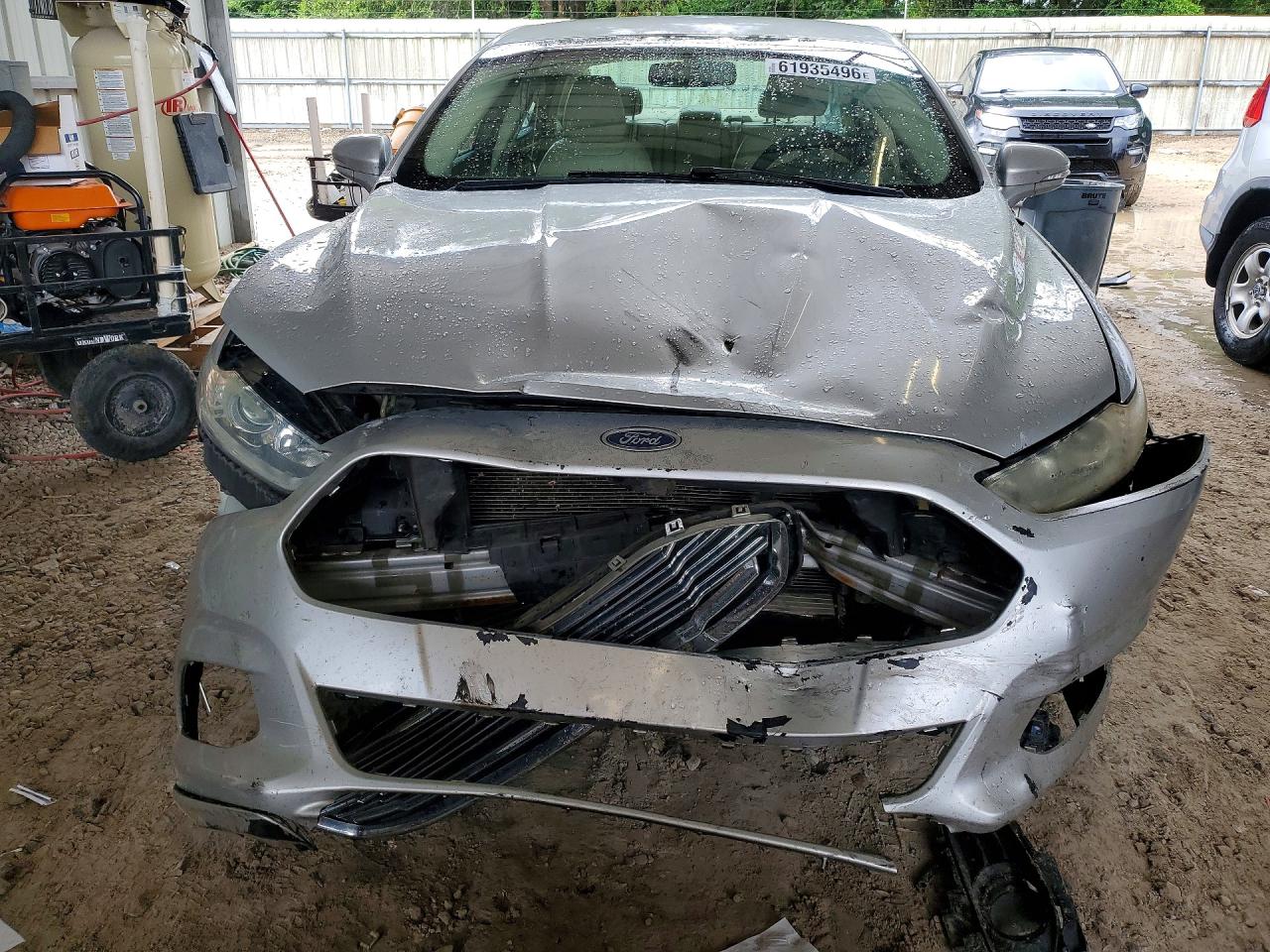 2013 Ford Fusion Se Silver vin: 3FA6P0H92DR283165