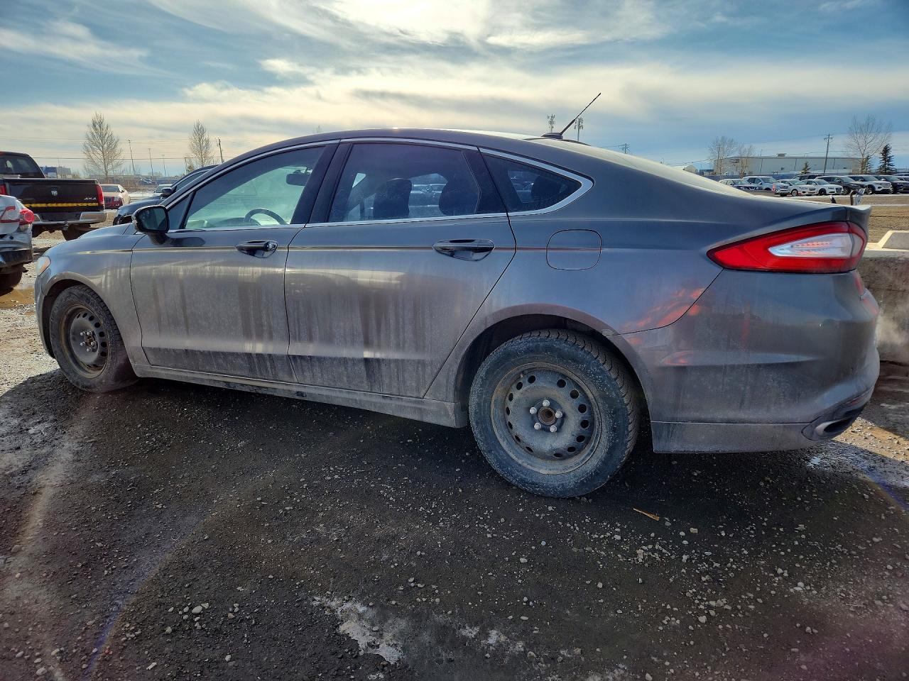 2013 Ford Fusion Se Gray vin: 3FA6P0H92DR314432