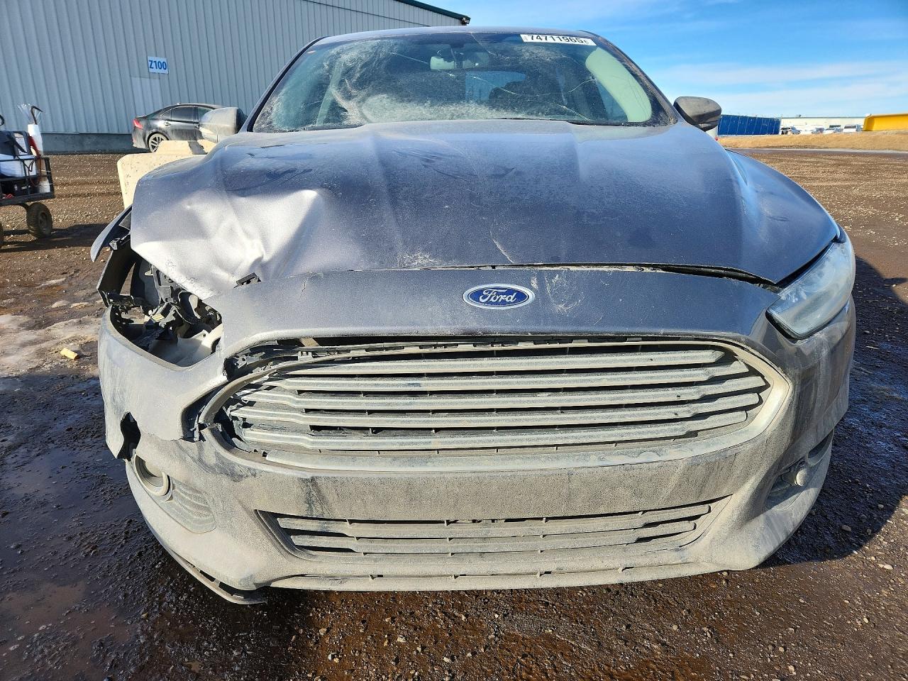 2013 Ford Fusion Se Gray vin: 3FA6P0H92DR314432