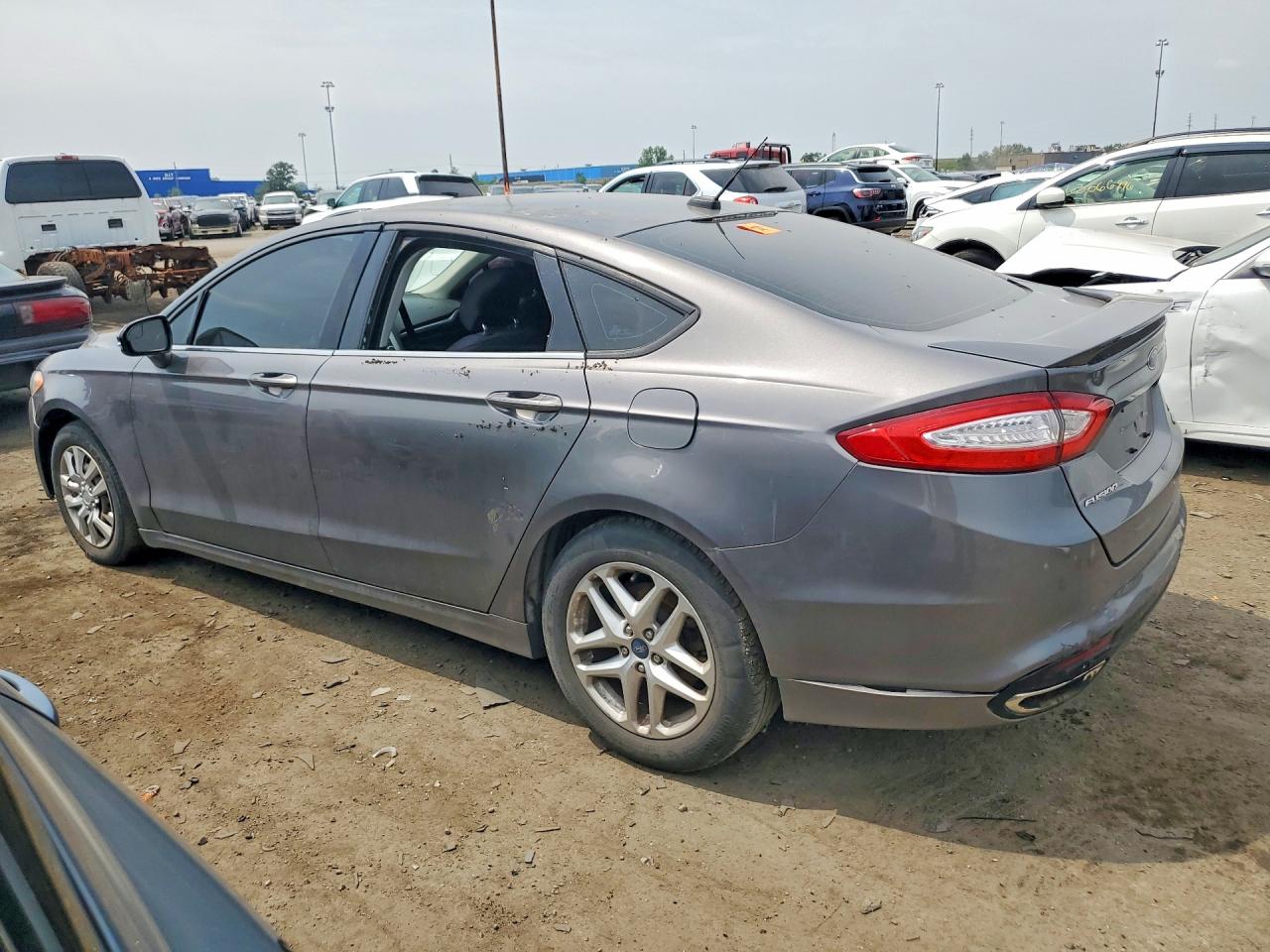 2013 Ford Fusion Se Silver vin: 3FA6P0H92DR314821