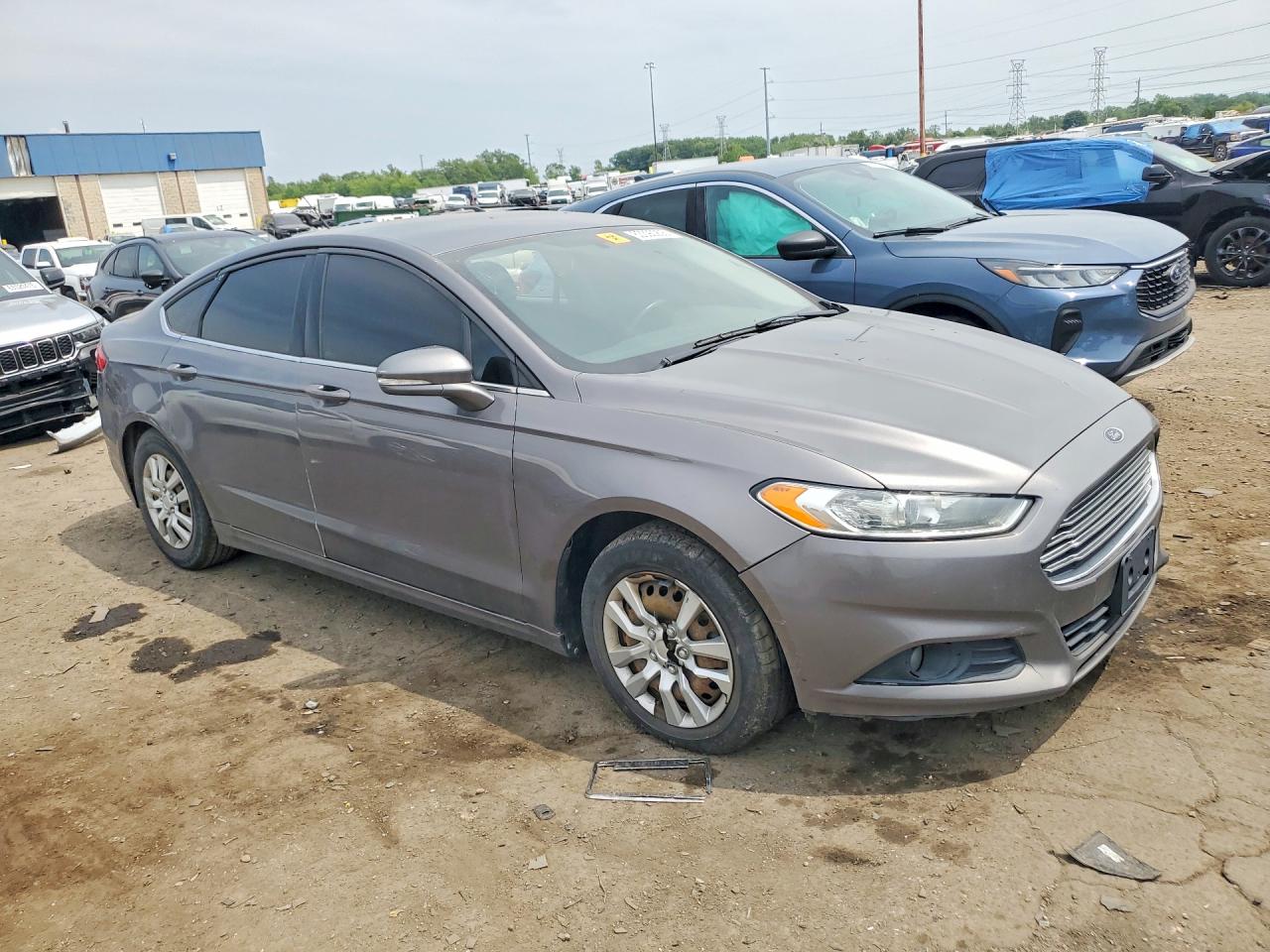 2013 Ford Fusion Se Silver vin: 3FA6P0H92DR314821