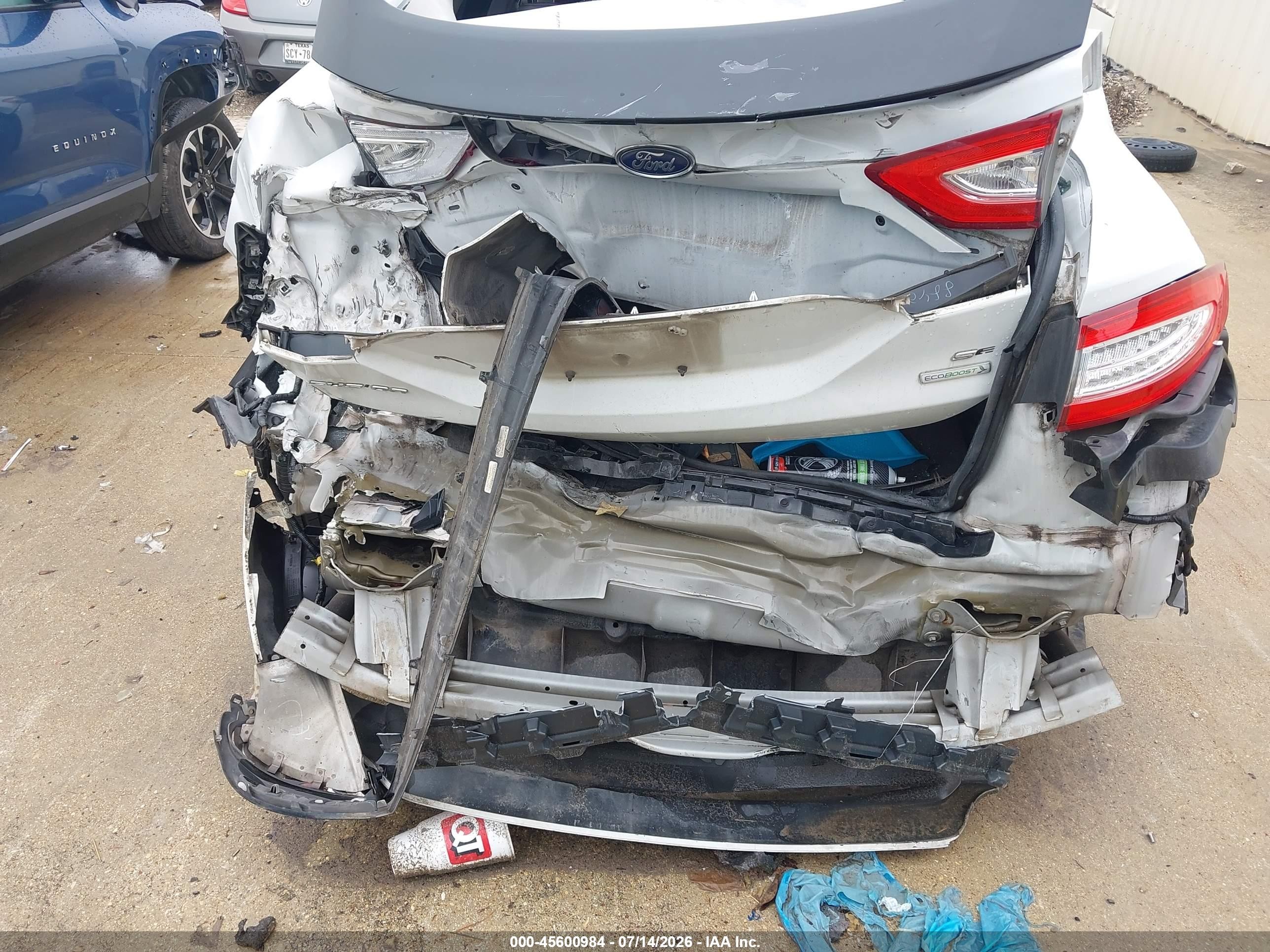 2013 Ford Fusion Se White vin: 3FA6P0H92DR385162