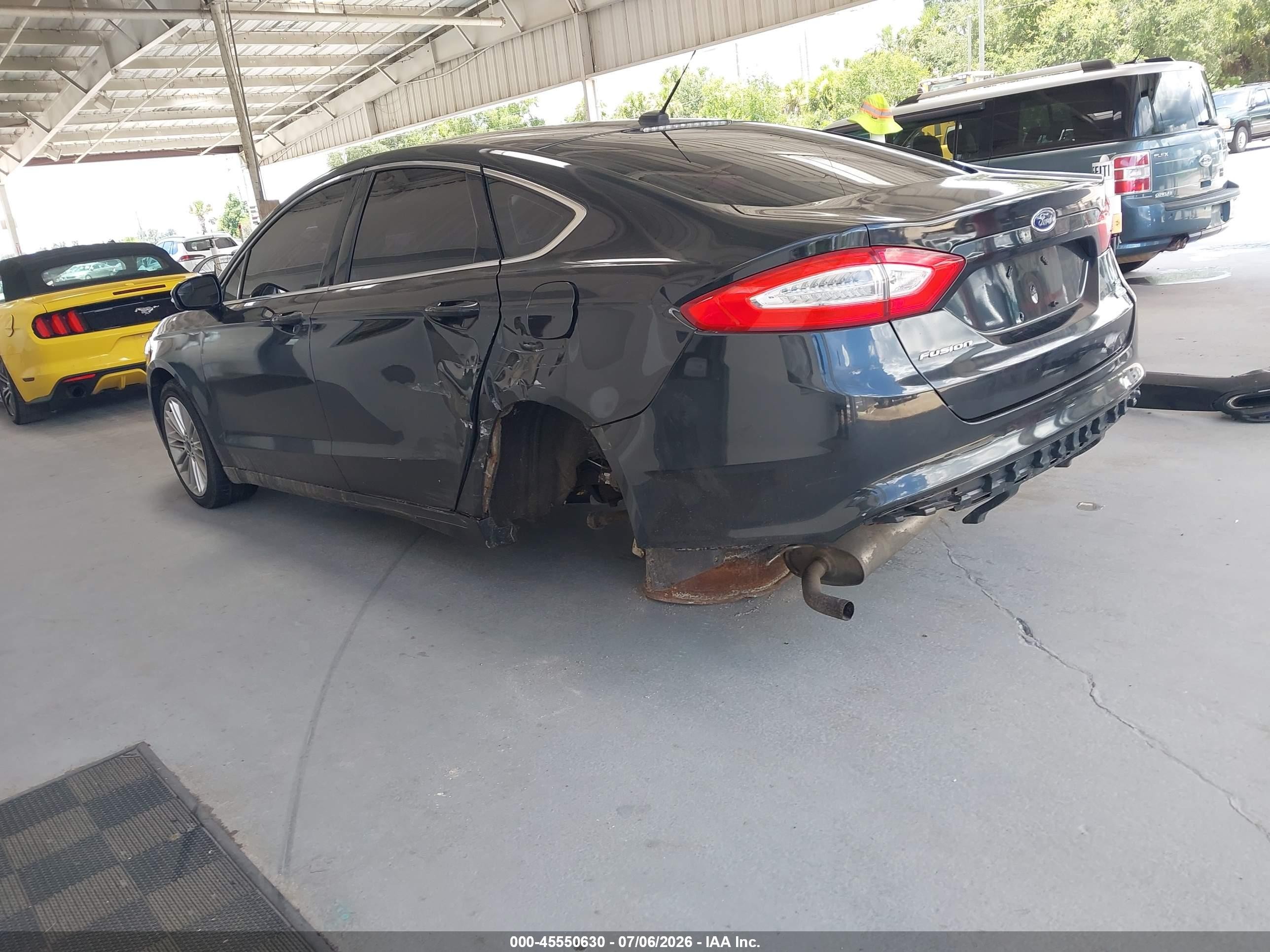 2014 Ford Fusion Se Black vin: 3FA6P0H92ER186596