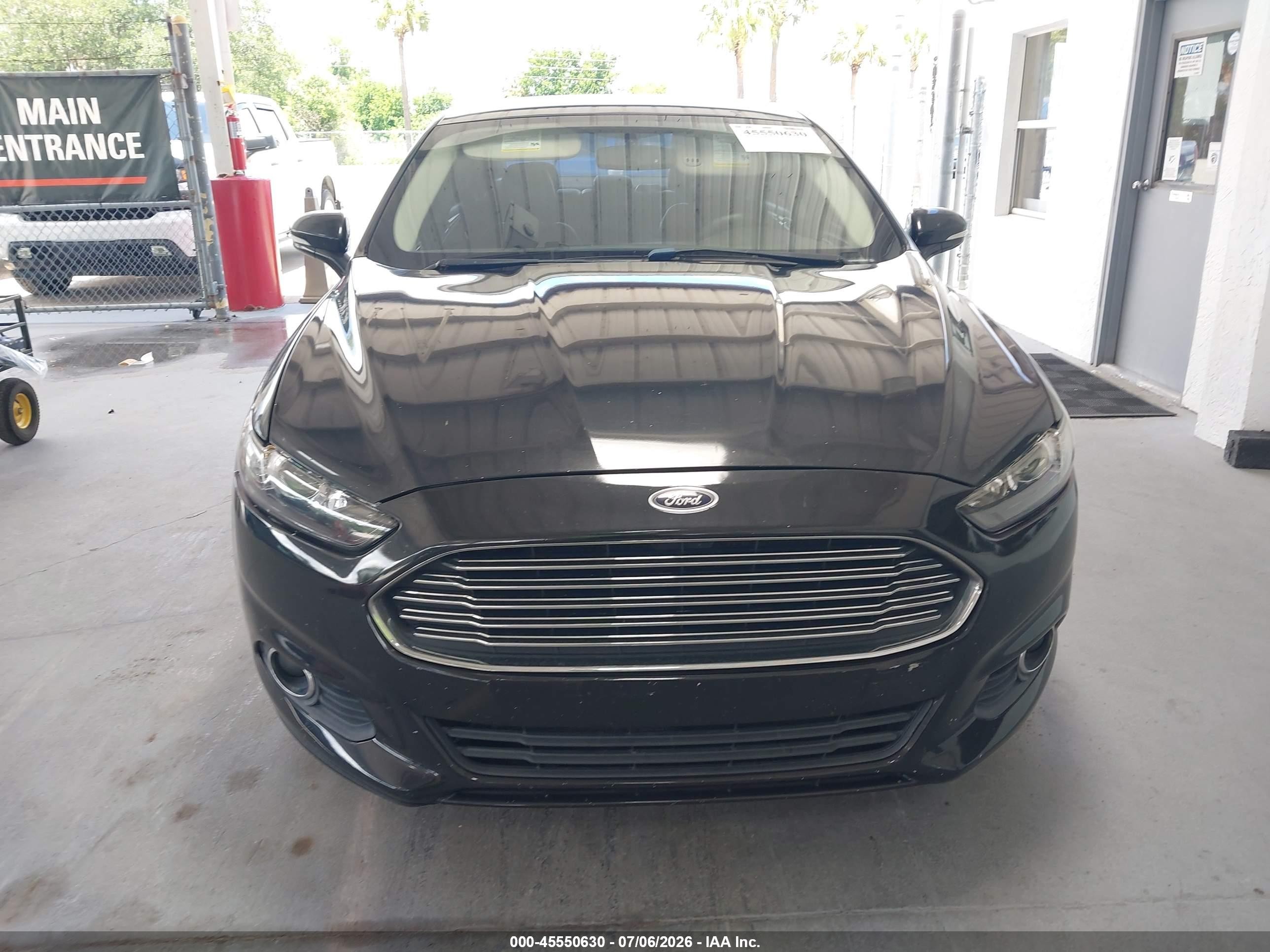2014 Ford Fusion Se Black vin: 3FA6P0H92ER186596