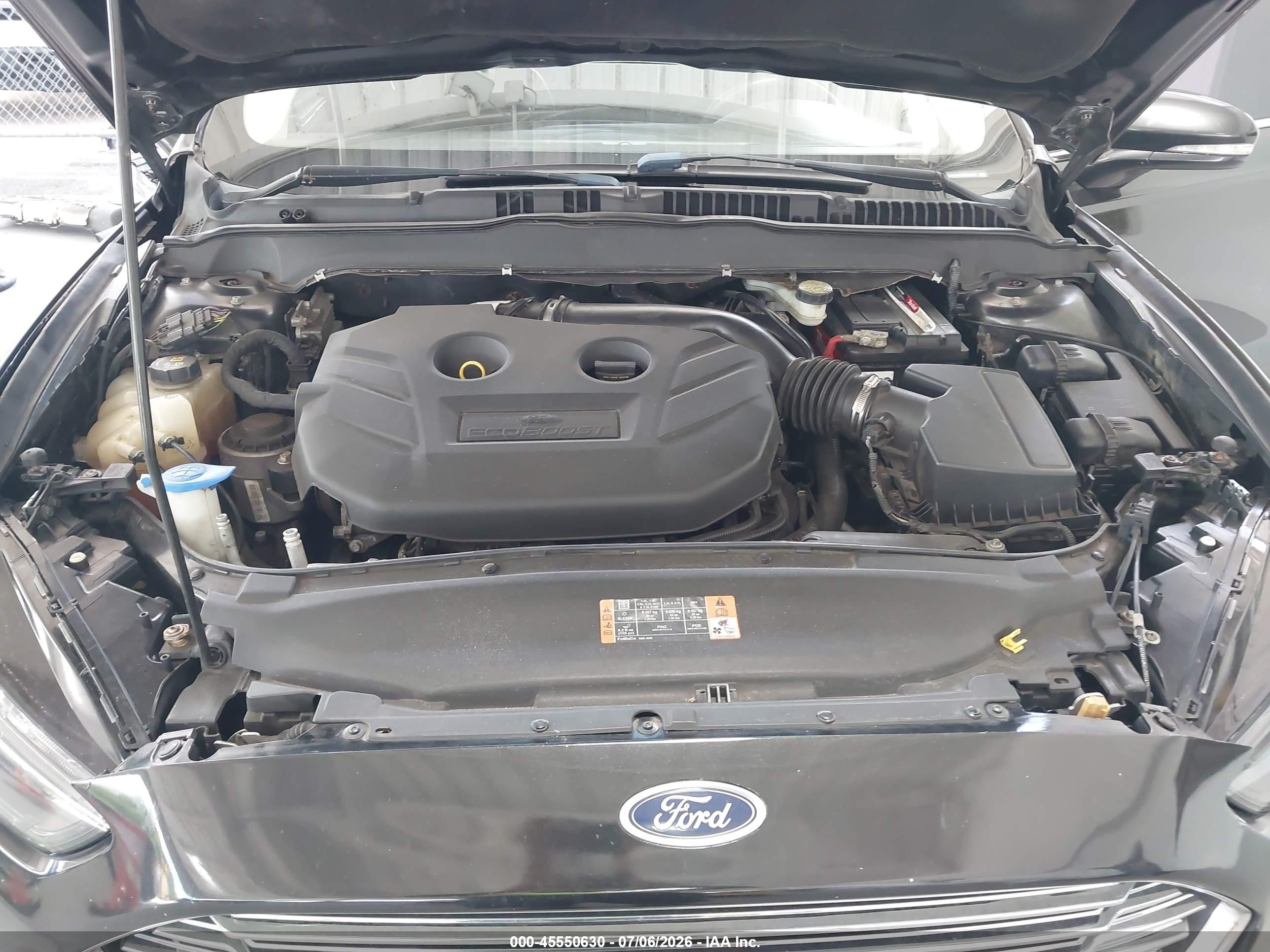 2014 Ford Fusion Se Black vin: 3FA6P0H92ER186596