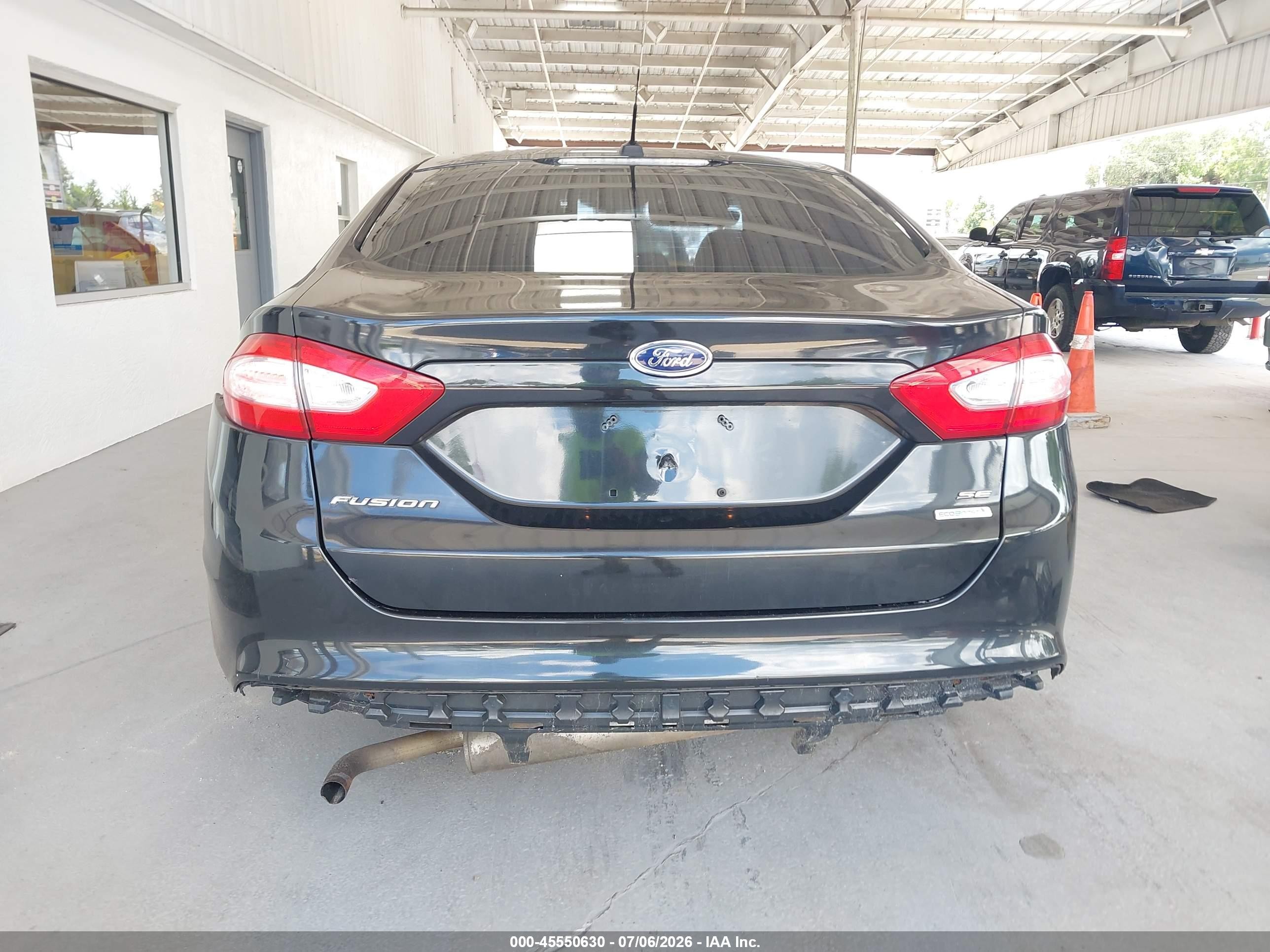 2014 Ford Fusion Se Black vin: 3FA6P0H92ER186596