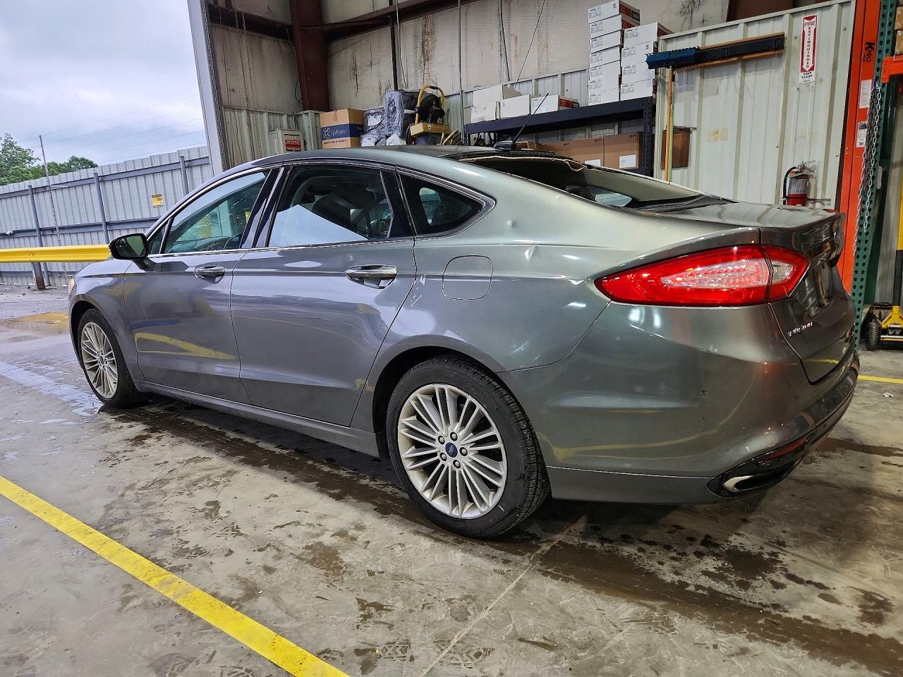 2014 Ford Fusion Se Silver vin: 3FA6P0H92ER270935