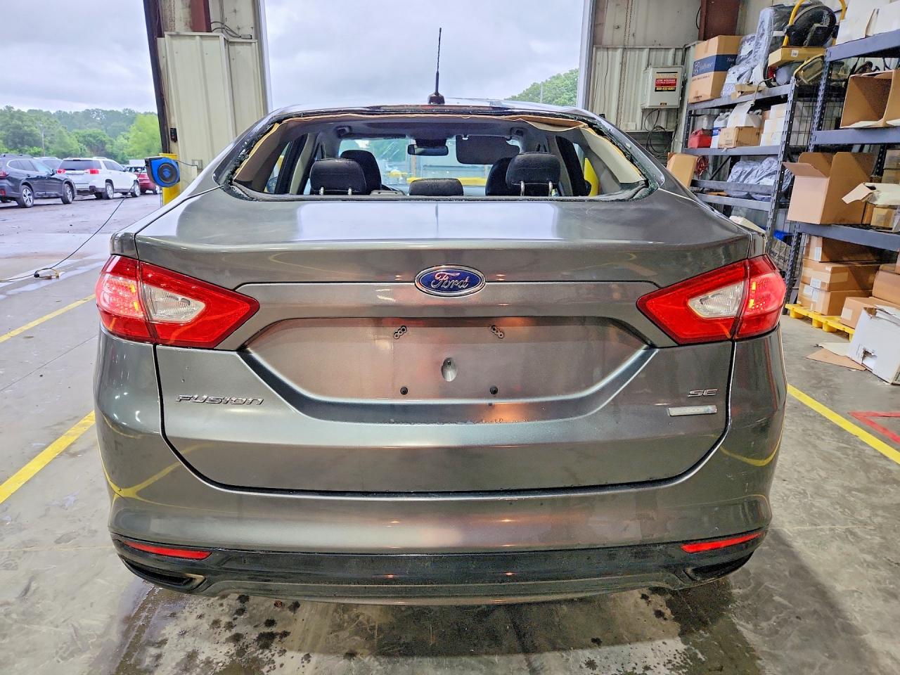 2014 Ford Fusion Se Silver vin: 3FA6P0H92ER270935