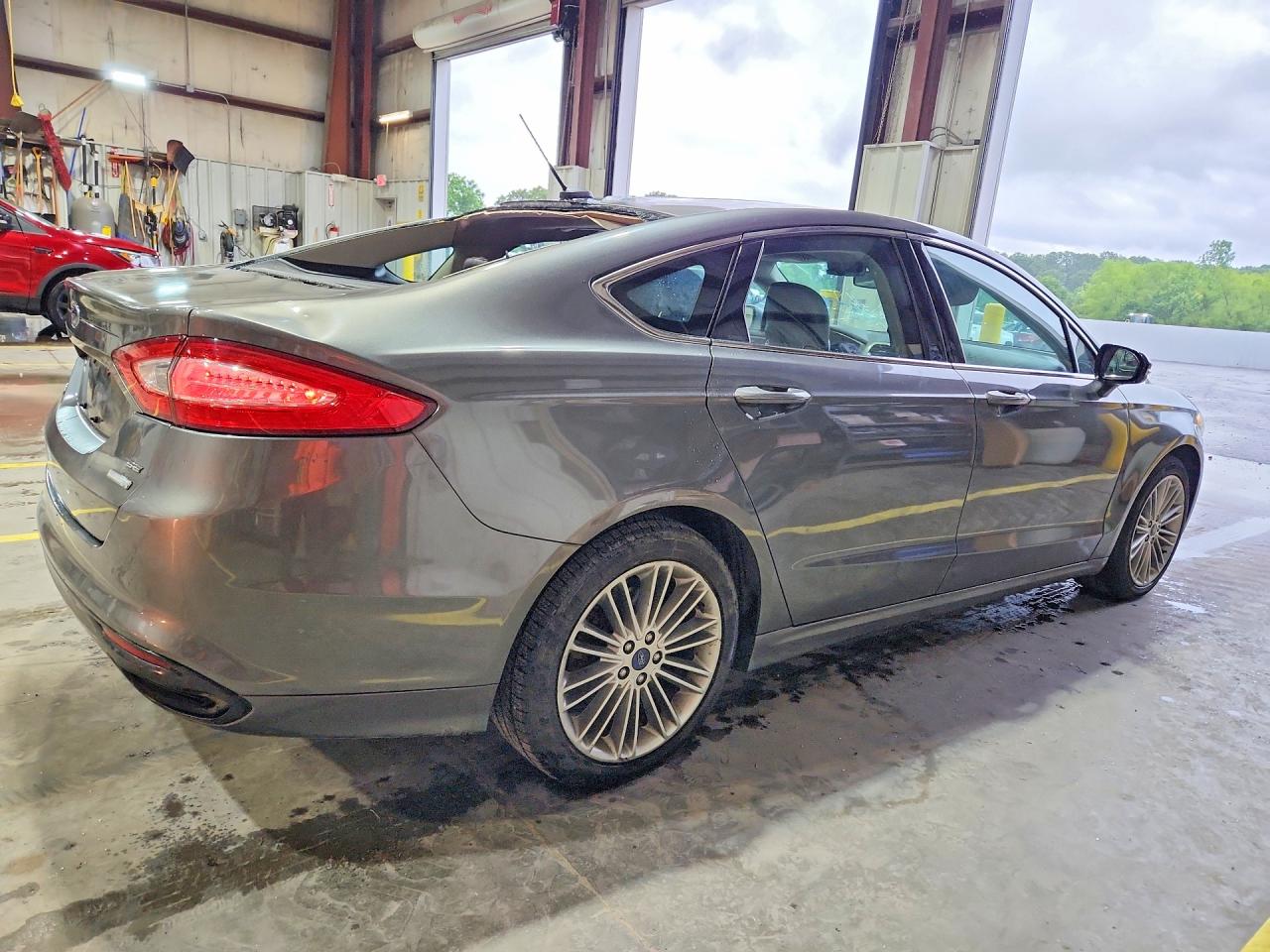 2014 Ford Fusion Se Silver vin: 3FA6P0H92ER270935