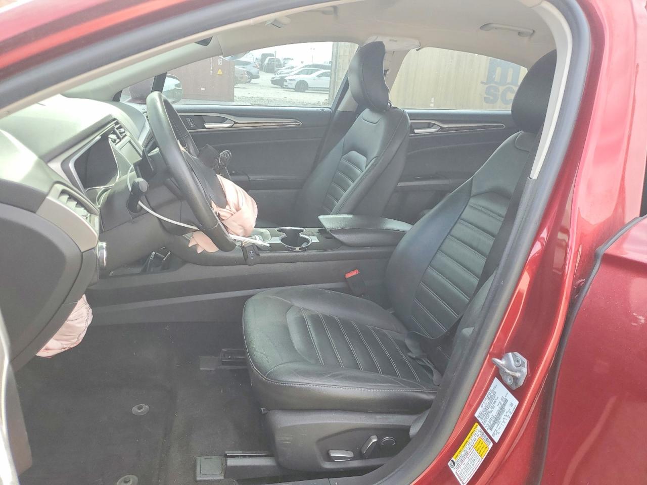 2014 Ford Fusion Se Red vin: 3FA6P0H92ER283054