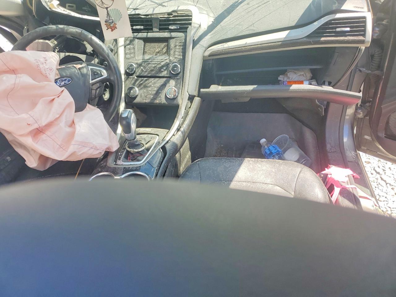 2014 Ford Fusion Se Gray vin: 3FA6P0H92ER338151