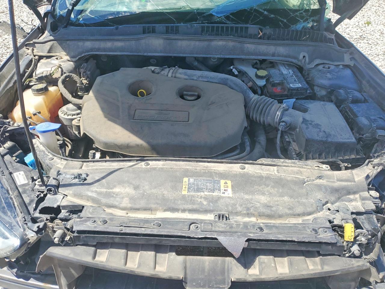2014 Ford Fusion Se Gray vin: 3FA6P0H92ER338151