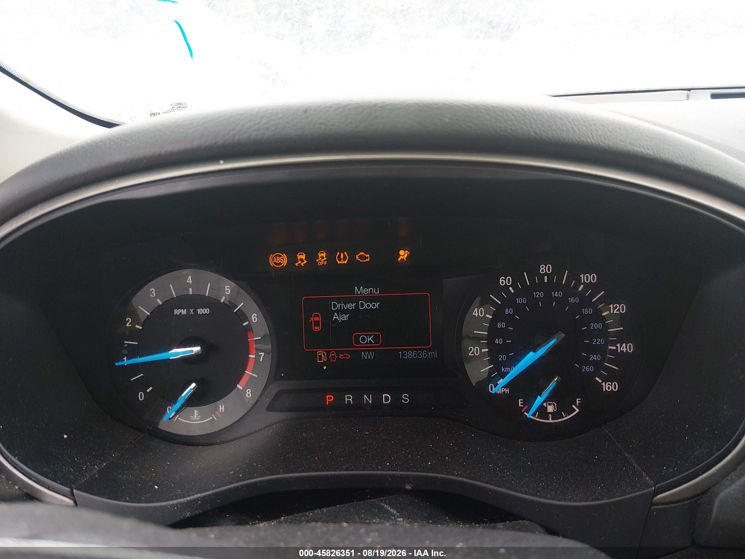 2014 Ford Fusion Se Серый vin: 3FA6P0H92ER360294