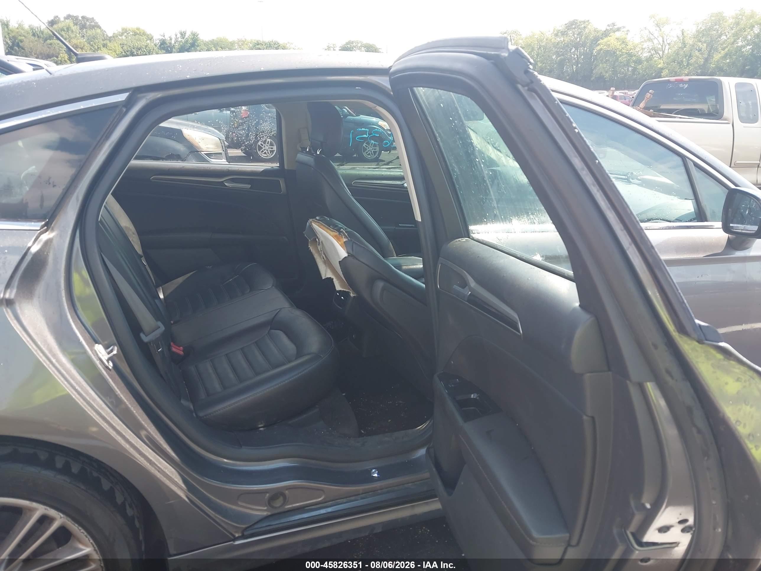 2014 Ford Fusion Se Серый vin: 3FA6P0H92ER360294