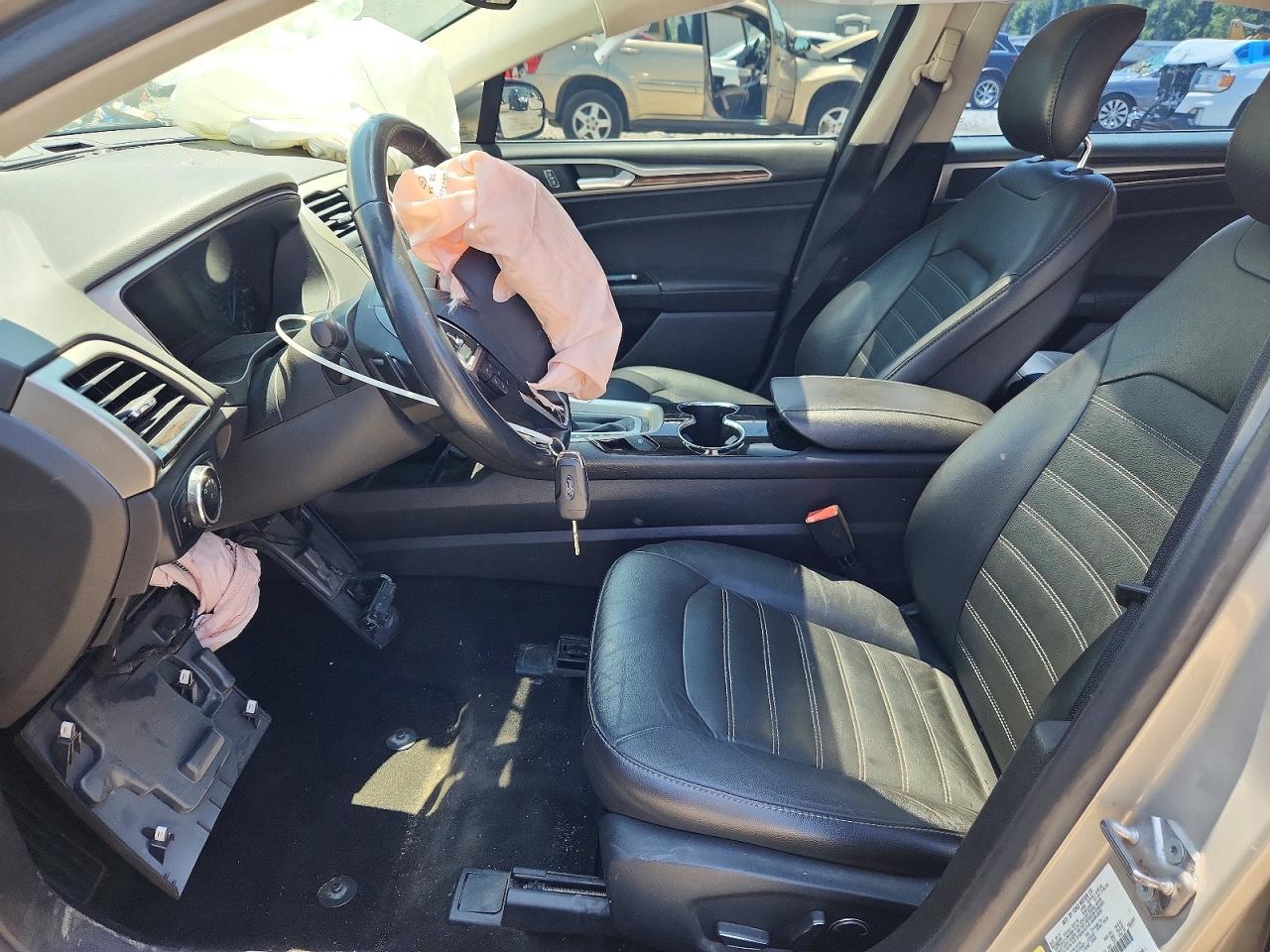 2015 Ford Fusion Se Gray vin: 3FA6P0H92FR152336