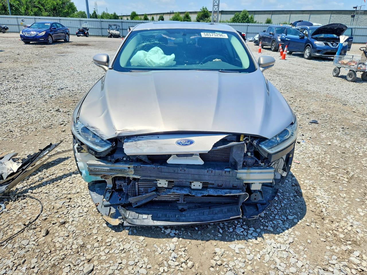 2015 Ford Fusion Se Gray vin: 3FA6P0H92FR152336