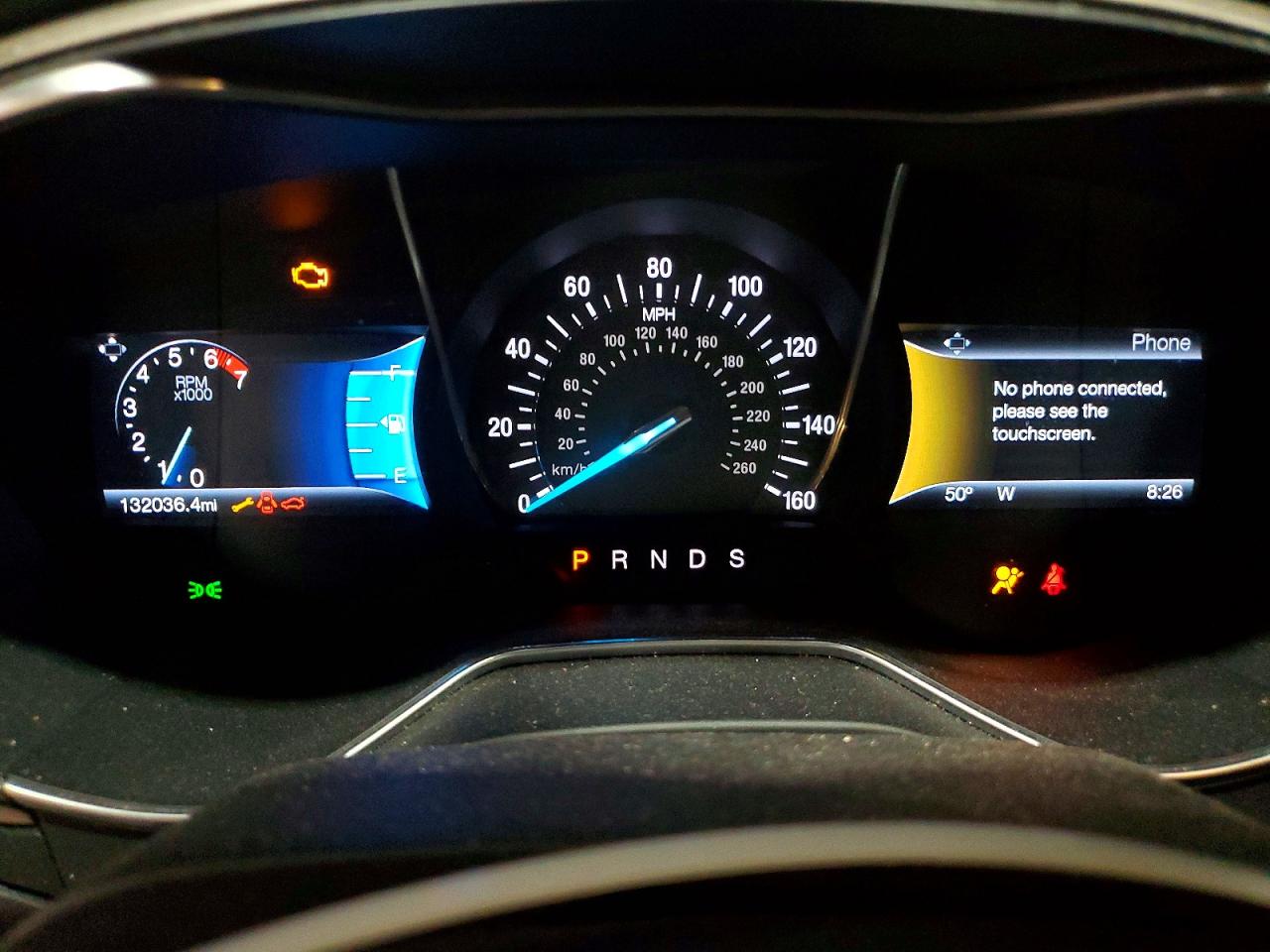 2015 Ford Fusion Se Серый vin: 3FA6P0H92FR188740