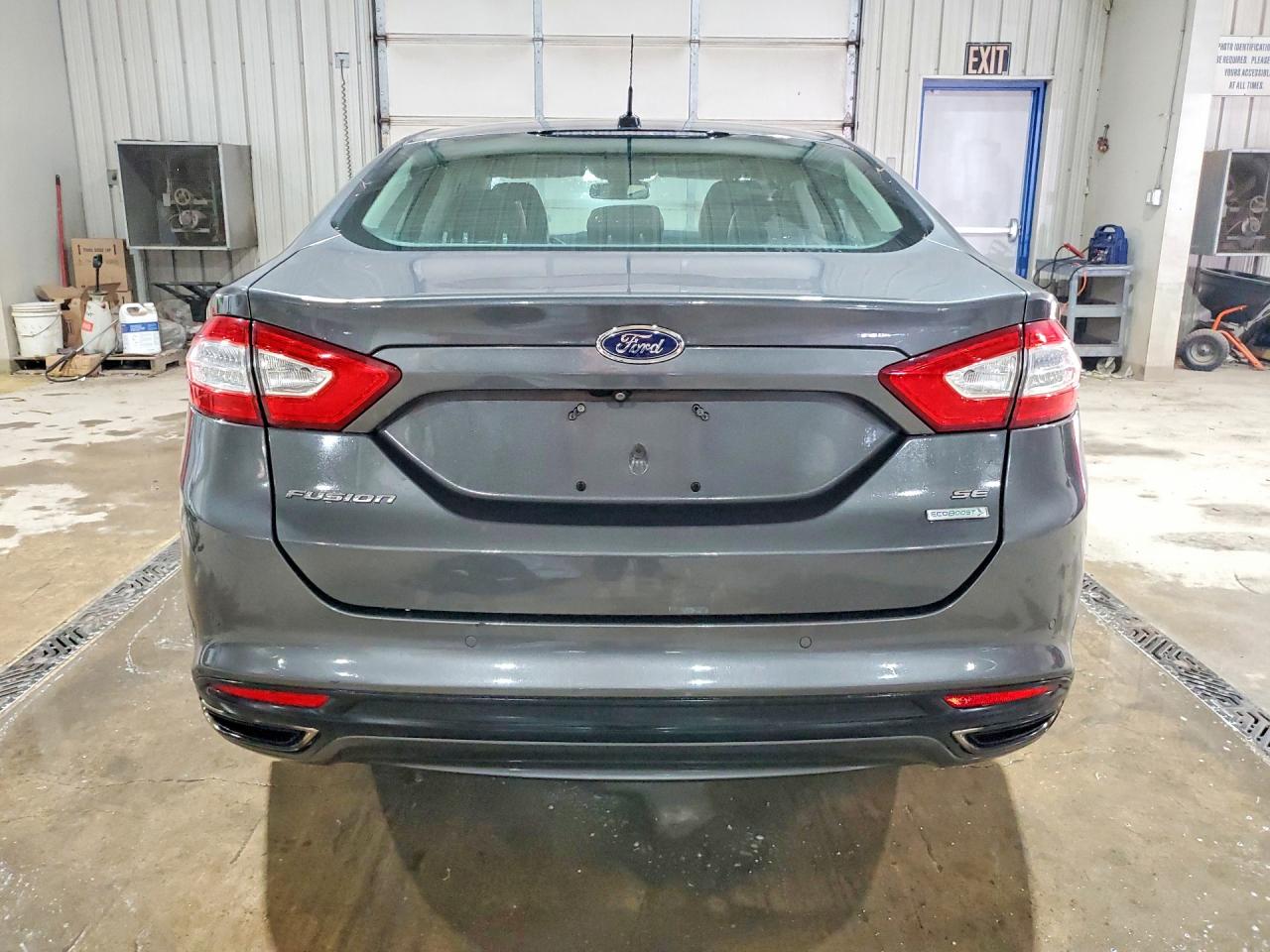 2015 Ford Fusion Se Серый vin: 3FA6P0H92FR188740
