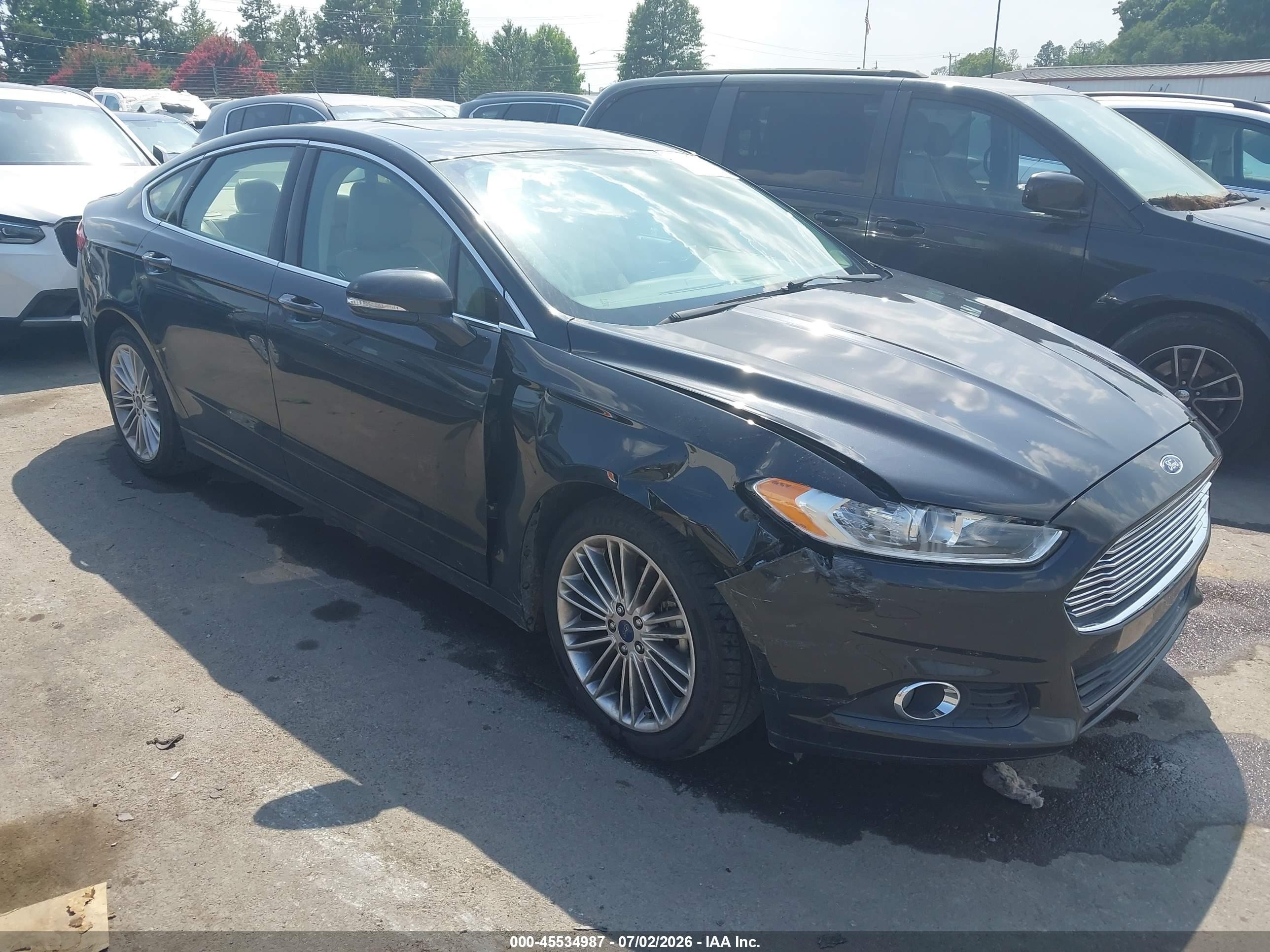 2015 Ford Fusion Se Black vin: 3FA6P0H92FR231196
