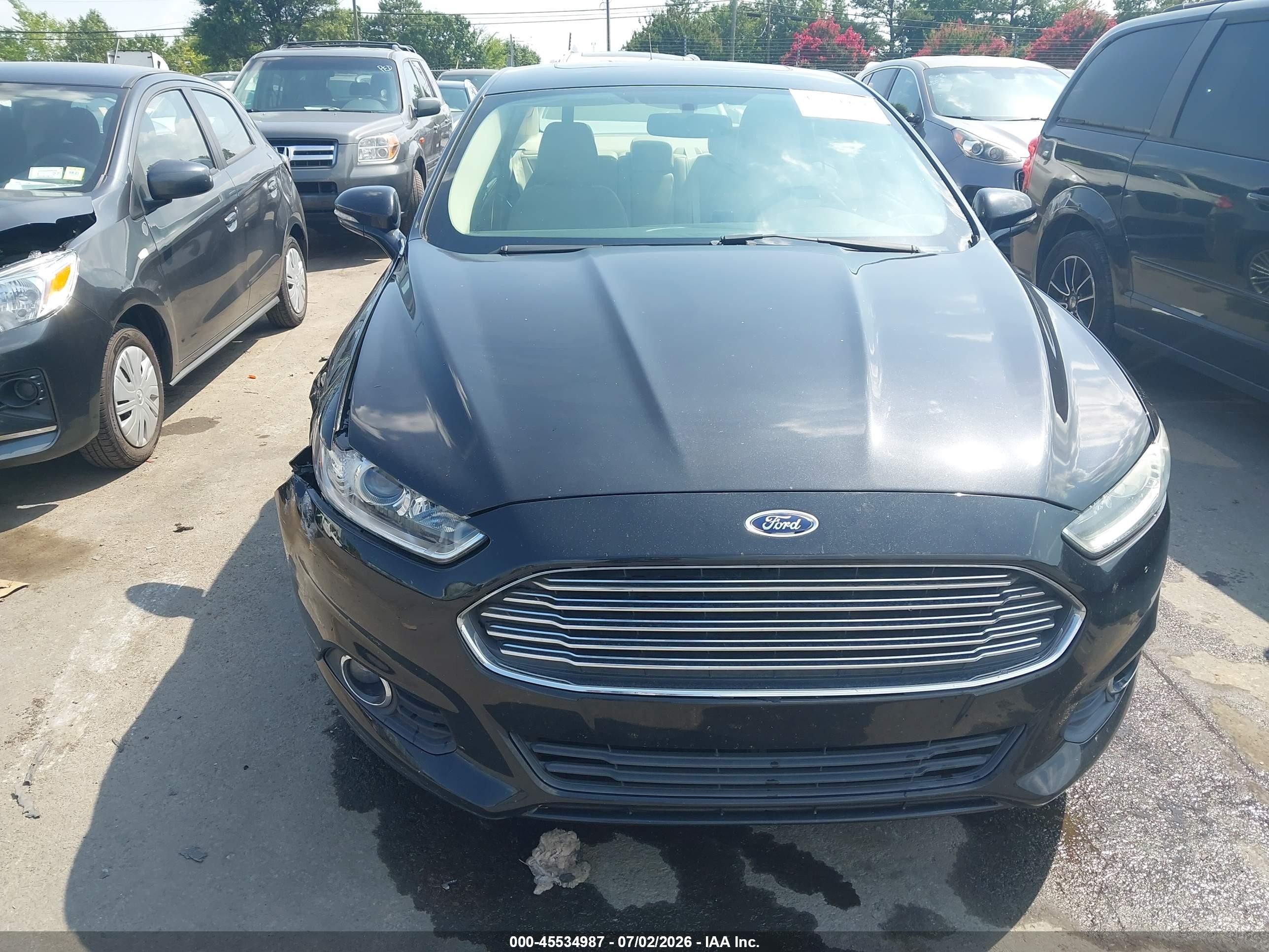 2015 Ford Fusion Se Черный vin: 3FA6P0H92FR231196