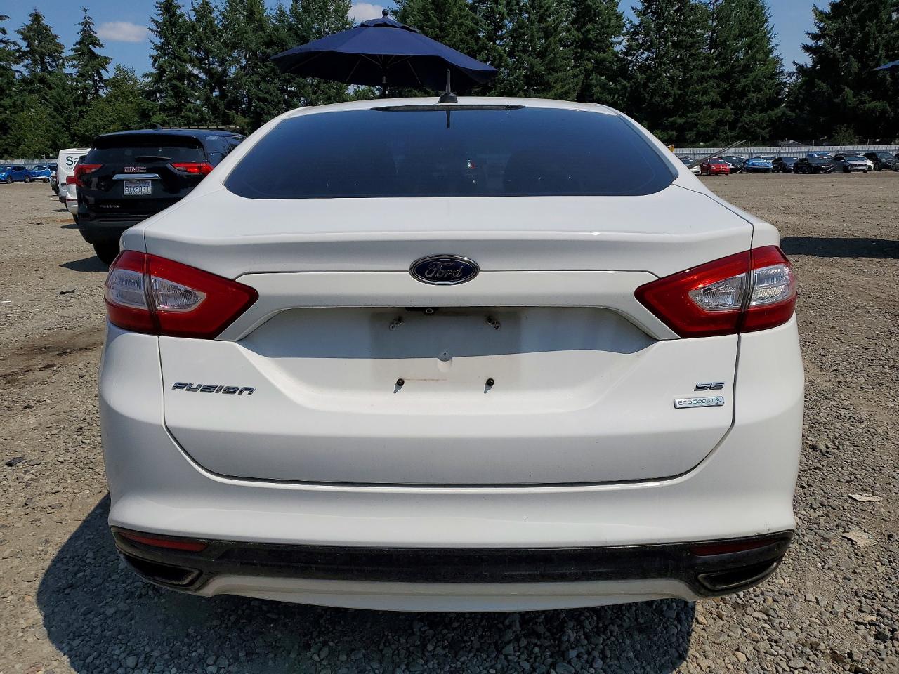 2013 Ford Fusion Se Белый vin: 3FA6P0H93DR246125