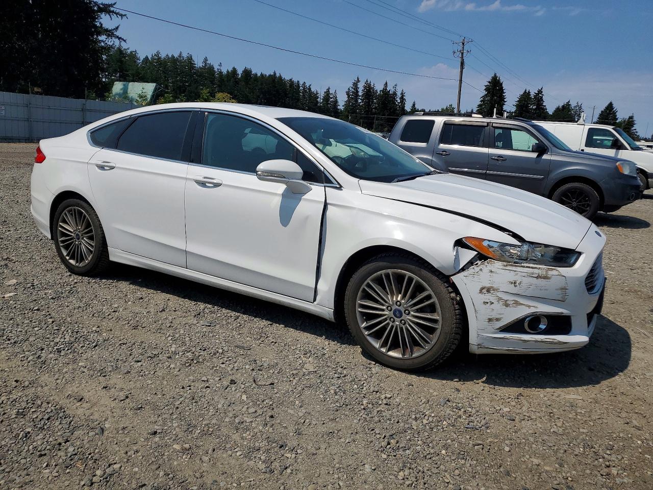 2013 Ford Fusion Se Белый vin: 3FA6P0H93DR246125