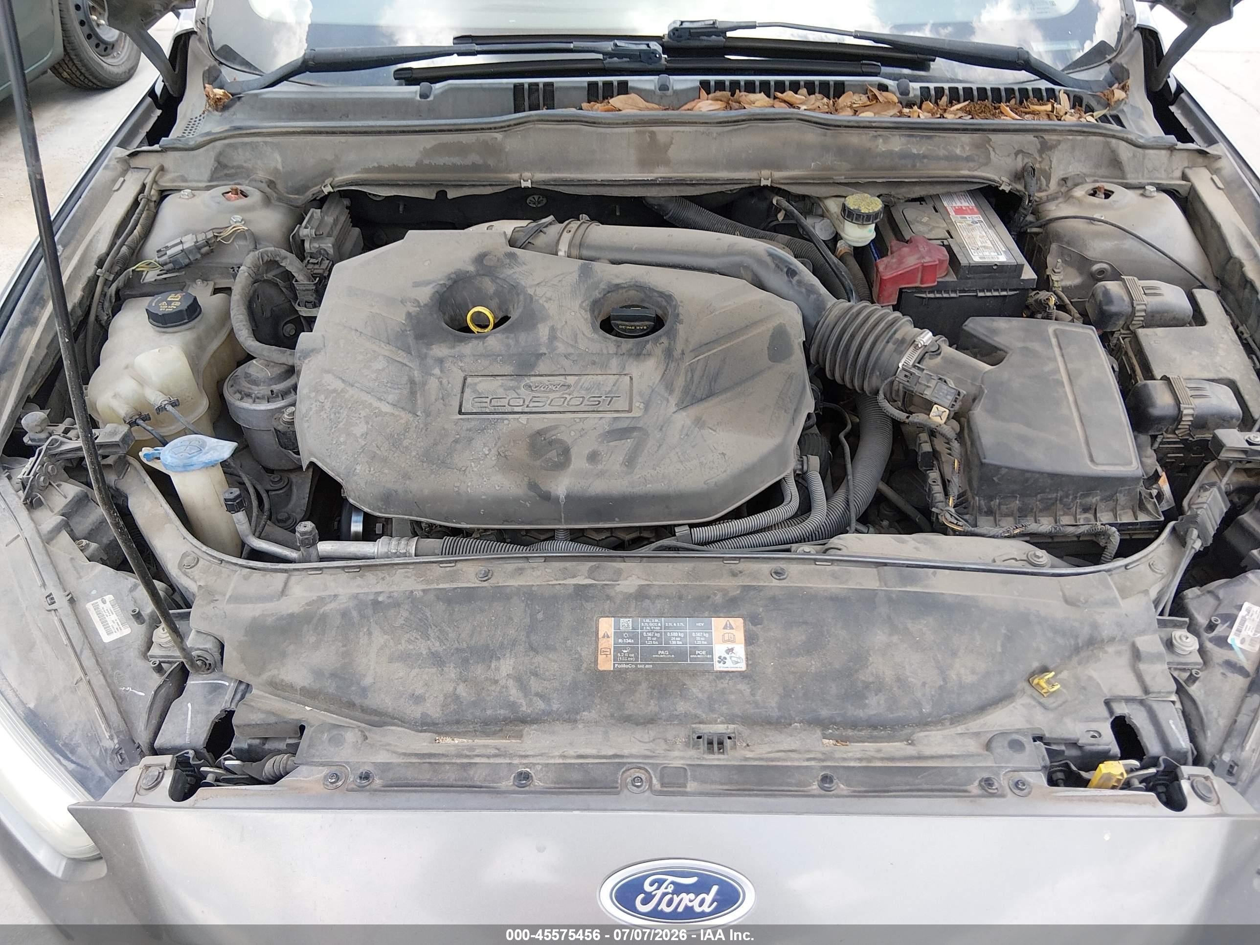 2013 Ford Fusion Se Gray vin: 3FA6P0H93DR364062