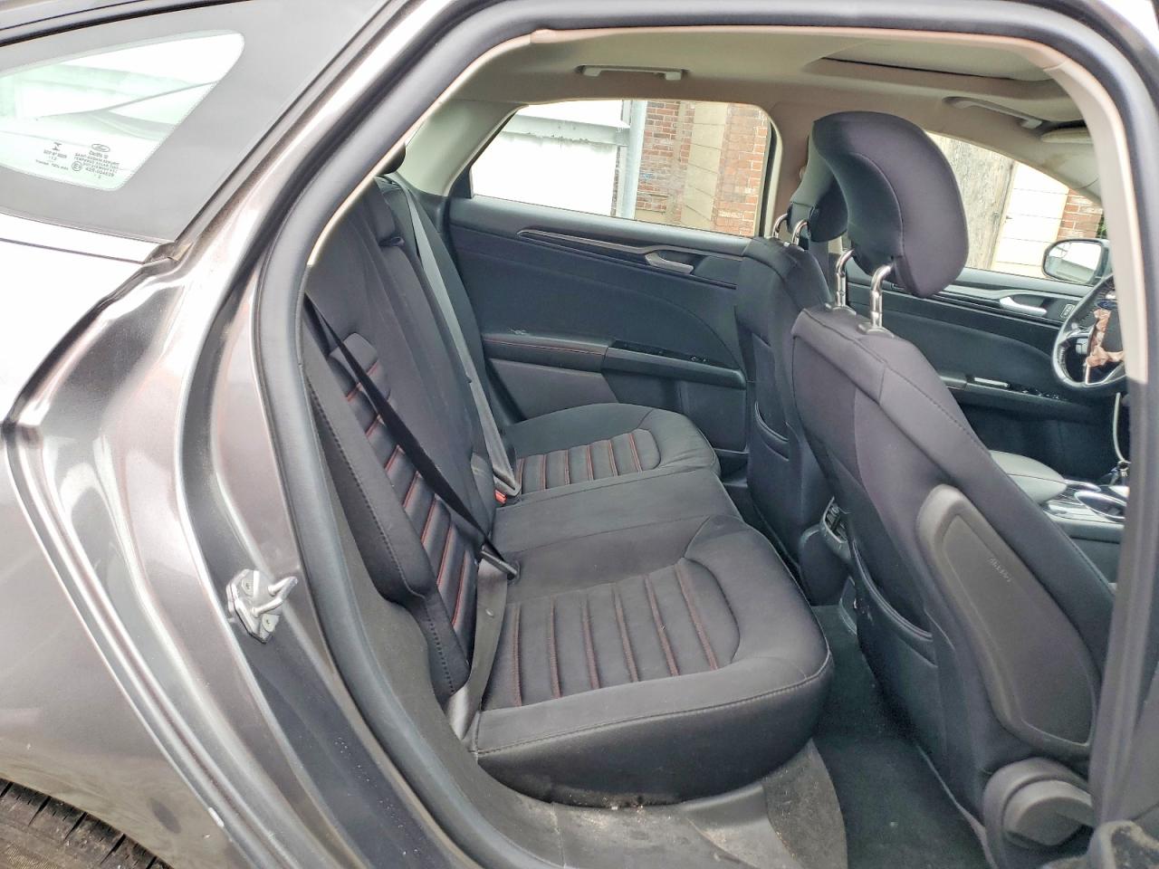 2013 Ford Fusion Se Gray vin: 3FA6P0H93DR374381