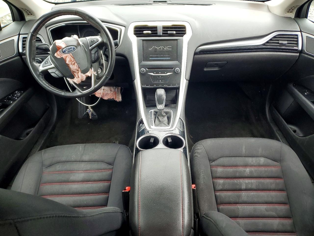 2013 Ford Fusion Se Gray vin: 3FA6P0H93DR374381