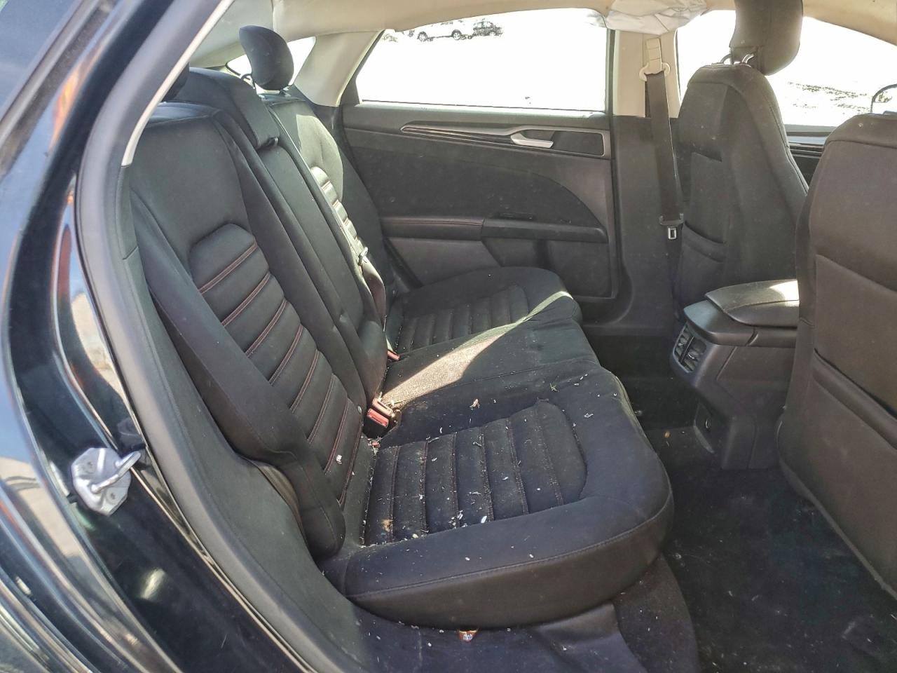 2014 Ford Fusion Black vin: 3FA6P0H93ER127640