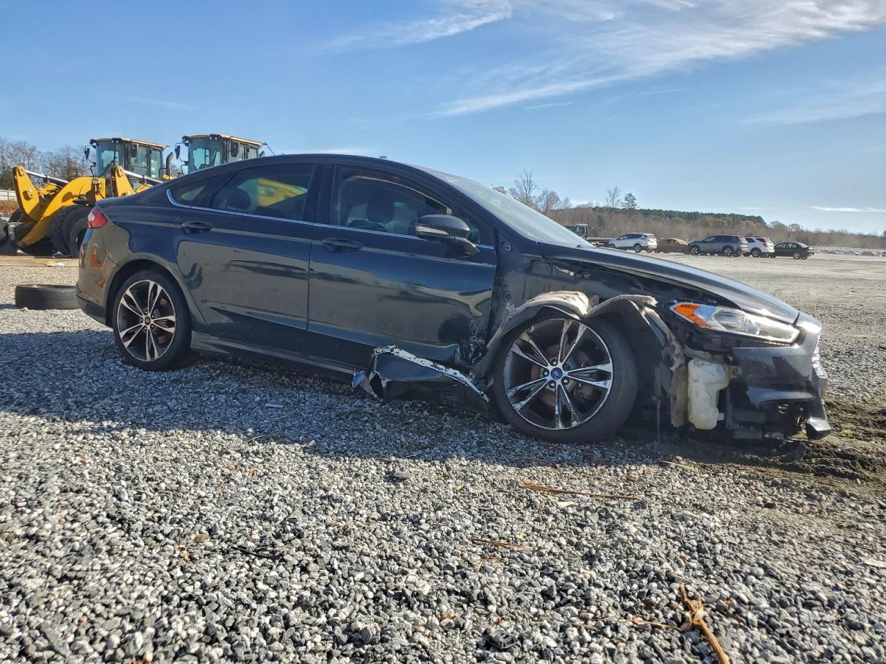 2014 Ford Fusion Black vin: 3FA6P0H93ER127640